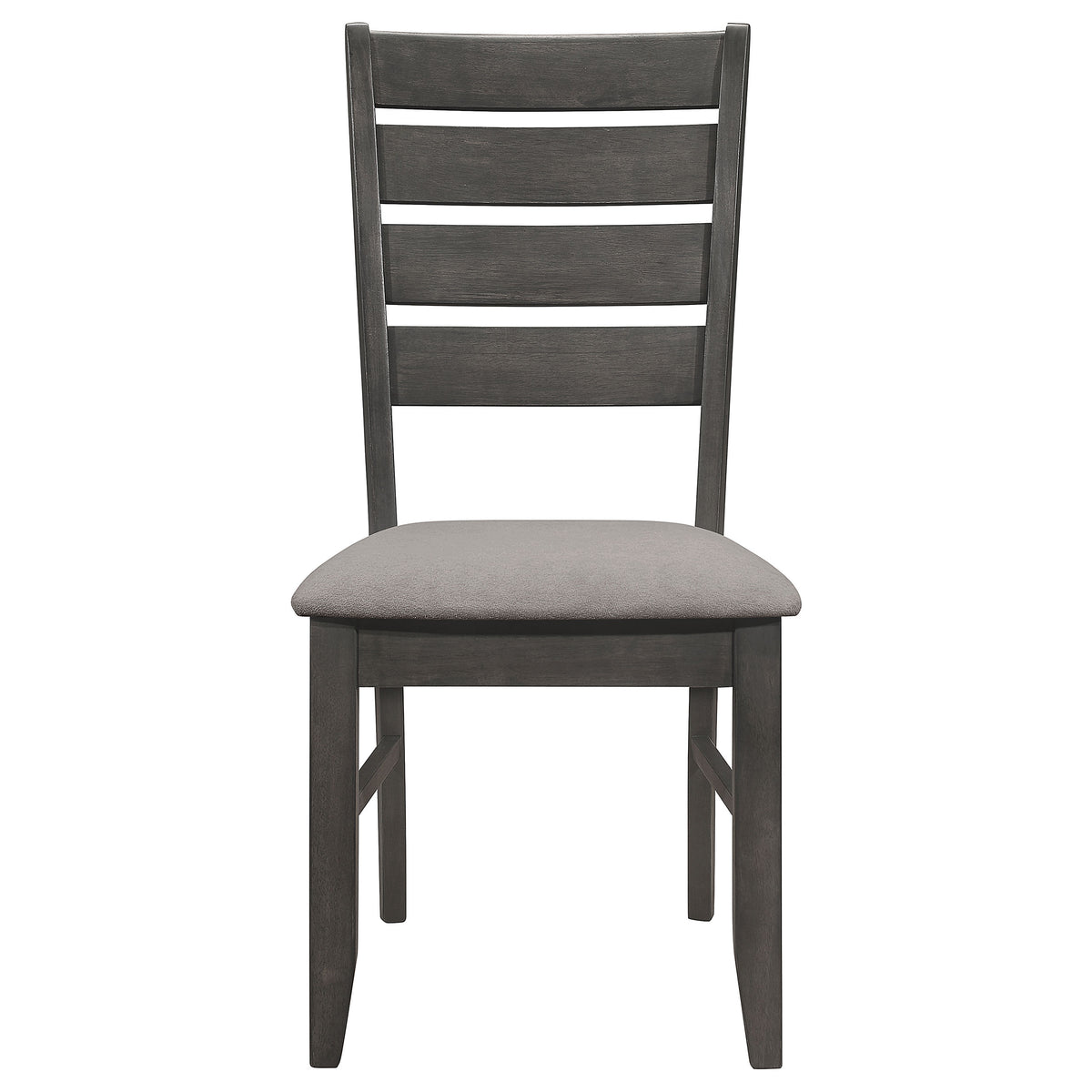 Dalila 5-piece 66-inch Rectangular Dining Set Dark Grey and Grey