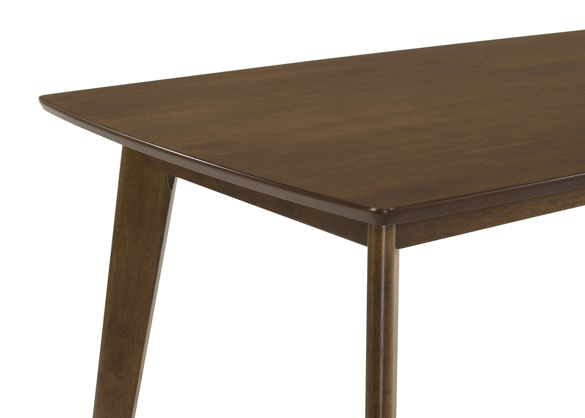 Kersey 5-piece Rectangular Dining Set Chestnut and Tan