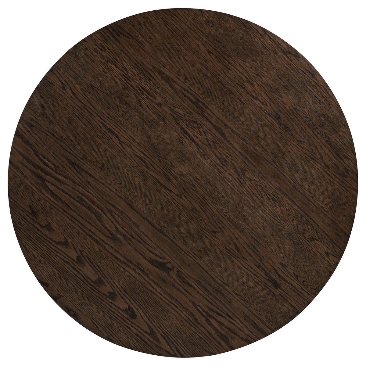 Ridgewell 60-inch Round Pedestal Dining Table Dark Oak