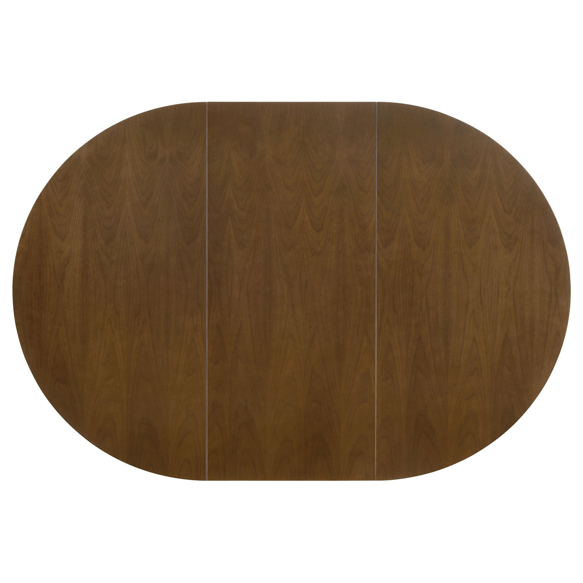 Jedda 5-piece Round to Oval Extension Dining Set Dark Walnut and Black