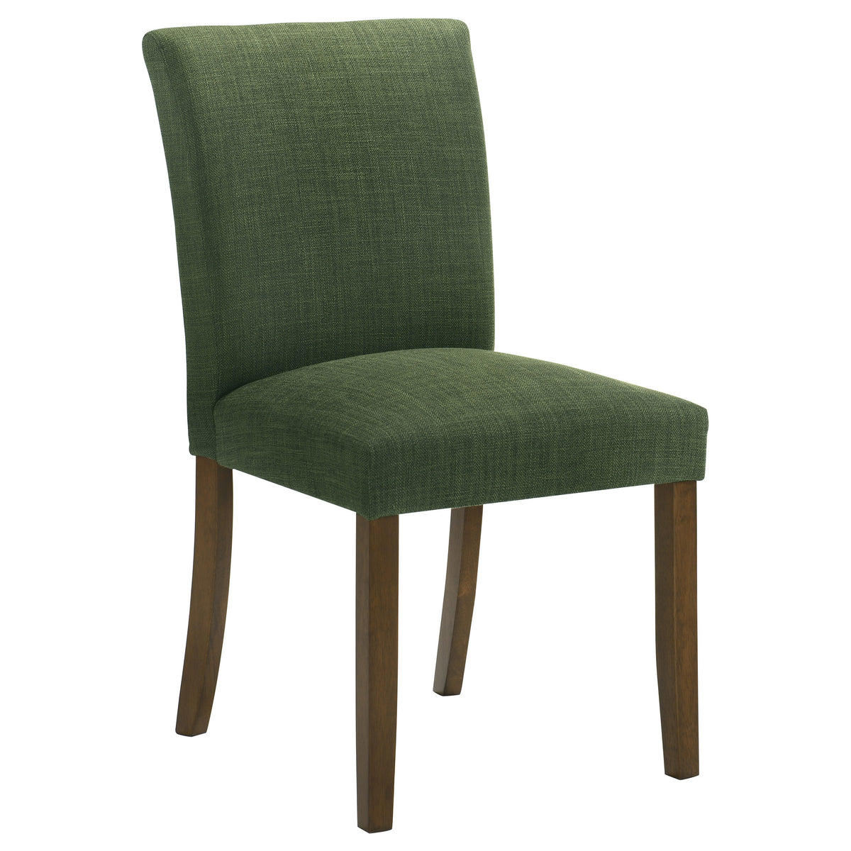 Paxton Upholstered Dining Side Chairs (Set of 2) Green and Brown