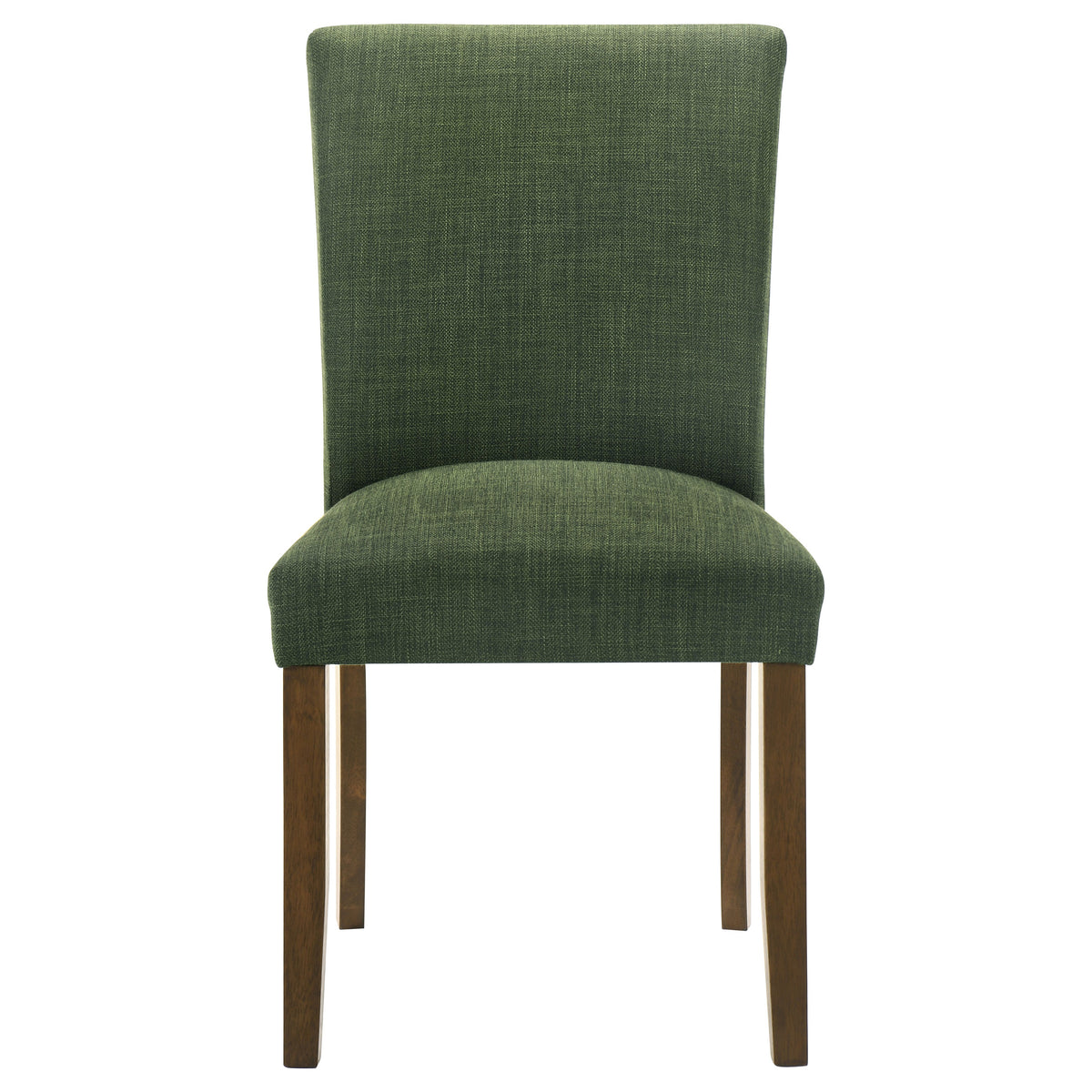 Paxton Upholstered Dining Side Chairs (Set of 2) Green and Brown