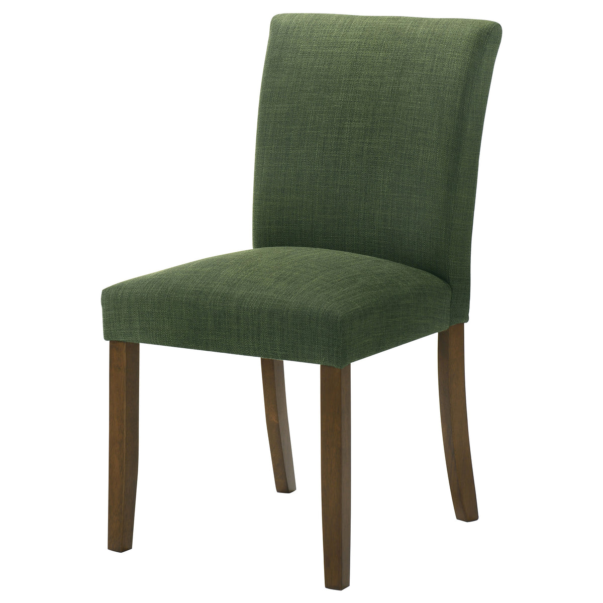 Paxton Upholstered Dining Side Chairs (Set of 2) Green and Brown