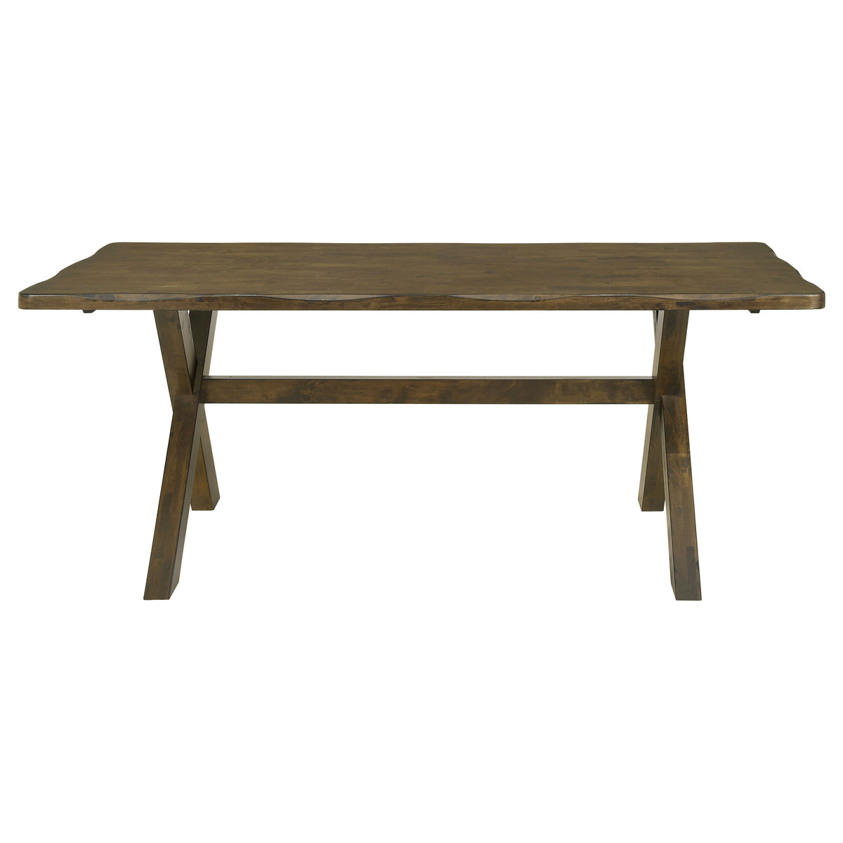 Alston 6-piece 71-inch Rectangular Dining Set with Bench Knotty Nutmeg