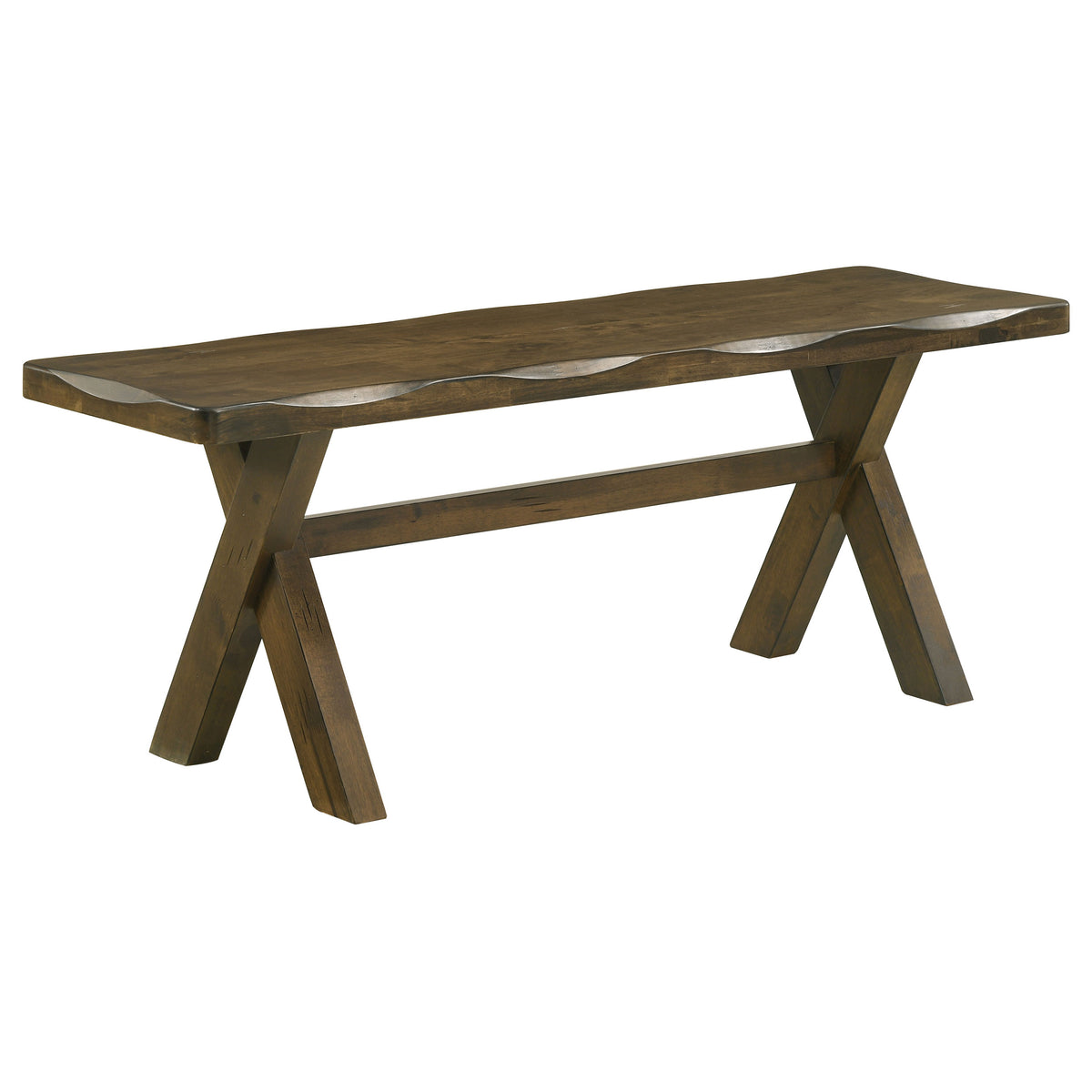 Alston 6-piece 71-inch Rectangular Dining Set with Bench Knotty Nutmeg