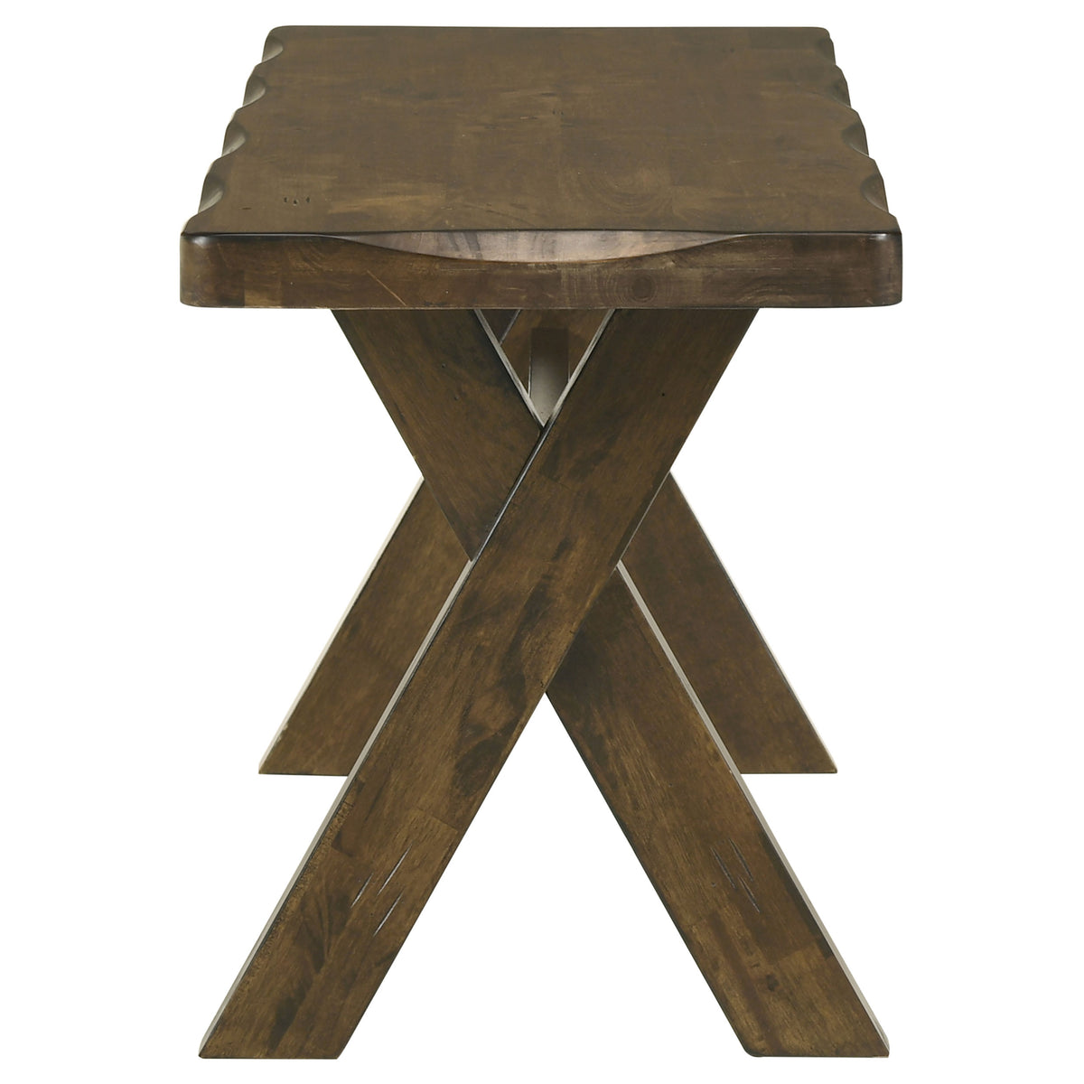 Alston 6-piece 71-inch Rectangular Dining Set with Bench Knotty Nutmeg
