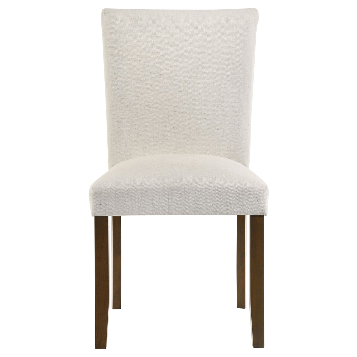 Paxton Upholstered Dining Side Chairs (Set of 2) Beige and Brown