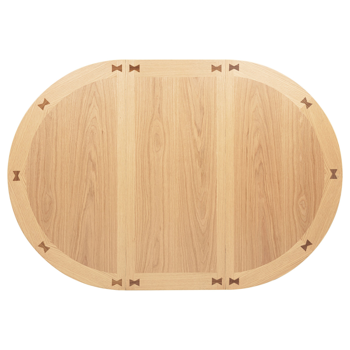 Lavon 42 to 60-inch Round to Oval Counter Height Extension Dining Table with Storage Light Oak