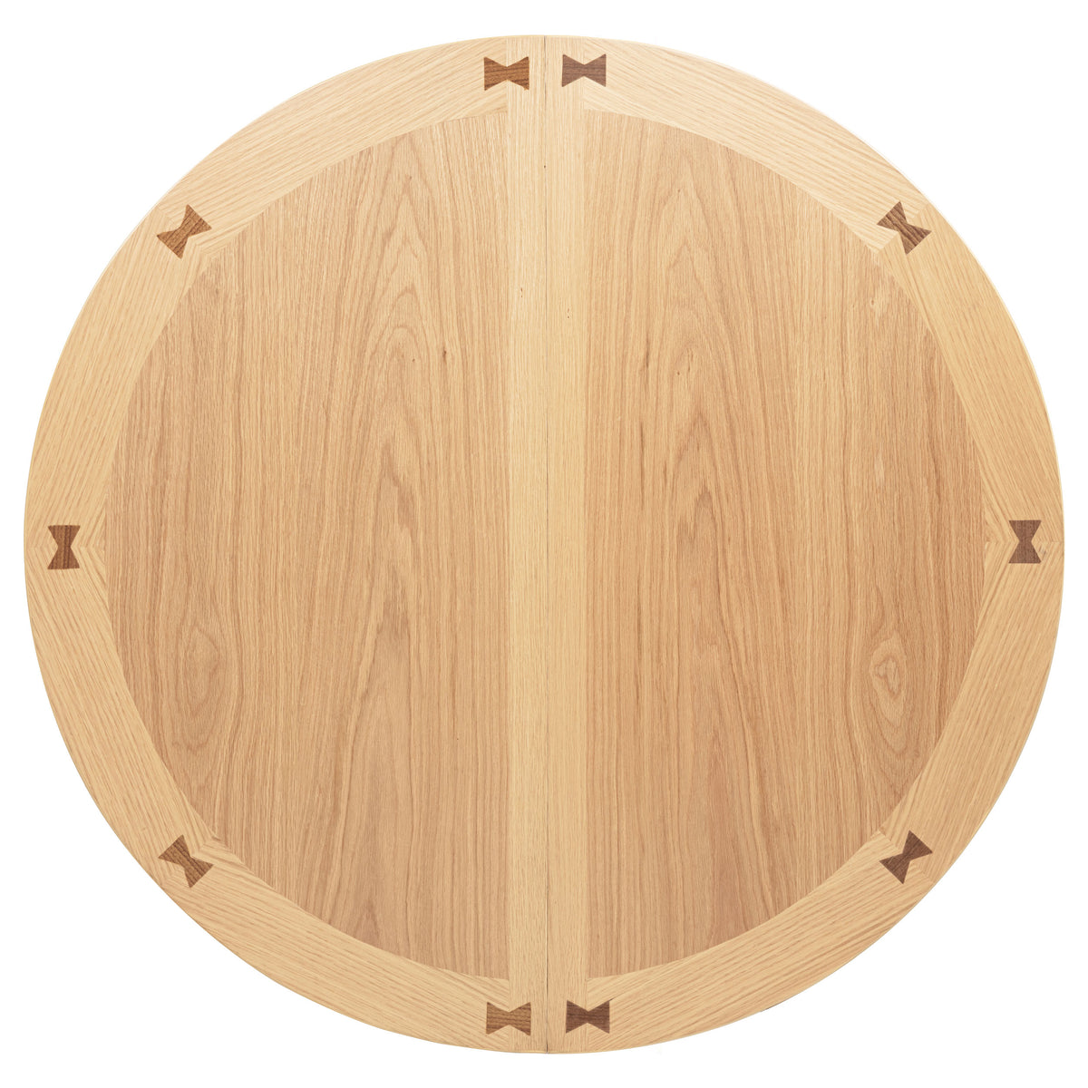 Lavon 42 to 60-inch Round to Oval Counter Height Extension Dining Table with Storage Light Oak