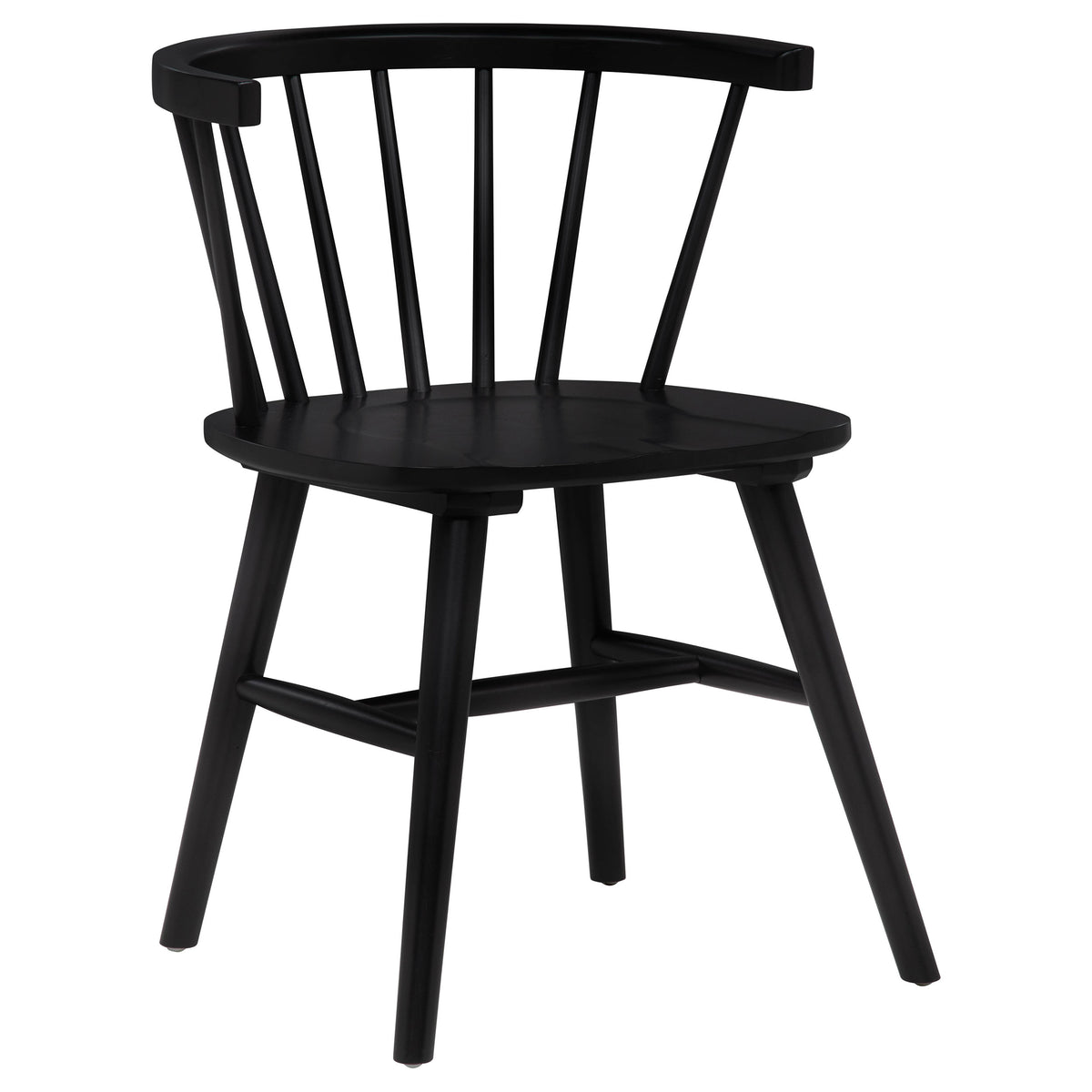Jeffries Windsor Dining Side Chairs (Set of 2) Black