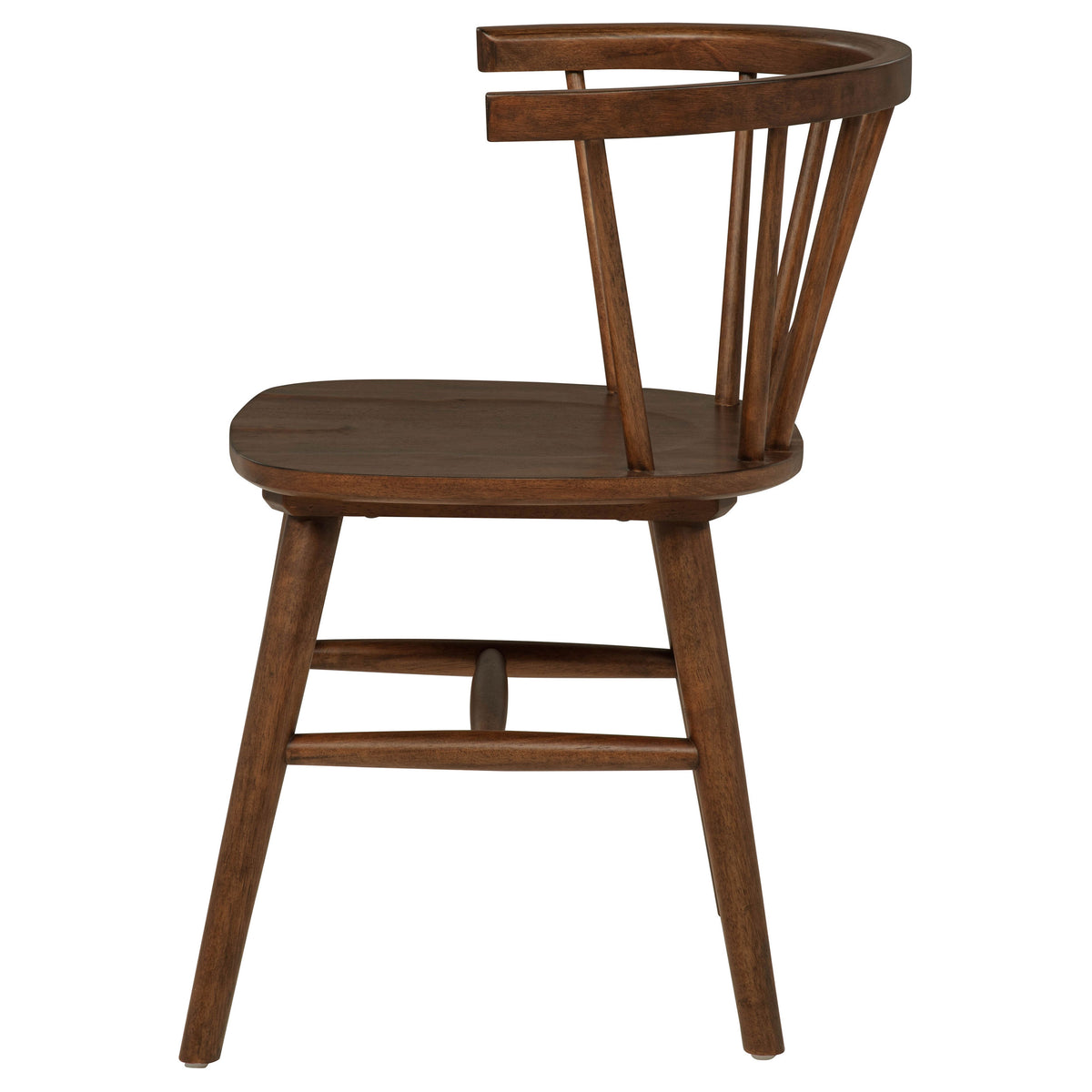 Jeffries Windsor Dining Side Chairs (Set of 2) Walnut