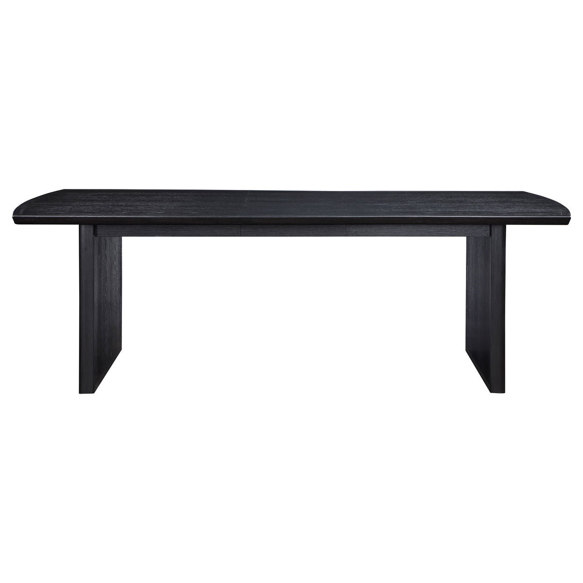 Brookmead 5-piece Rectangular Extension Dining Set Black and Ivory