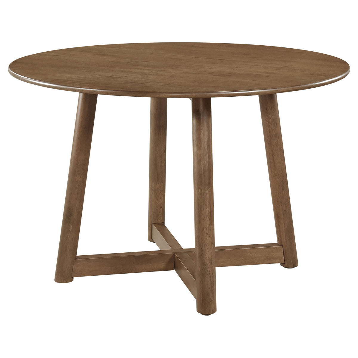 Dinah 5-piece 47-inch Round Dining Set Walnut