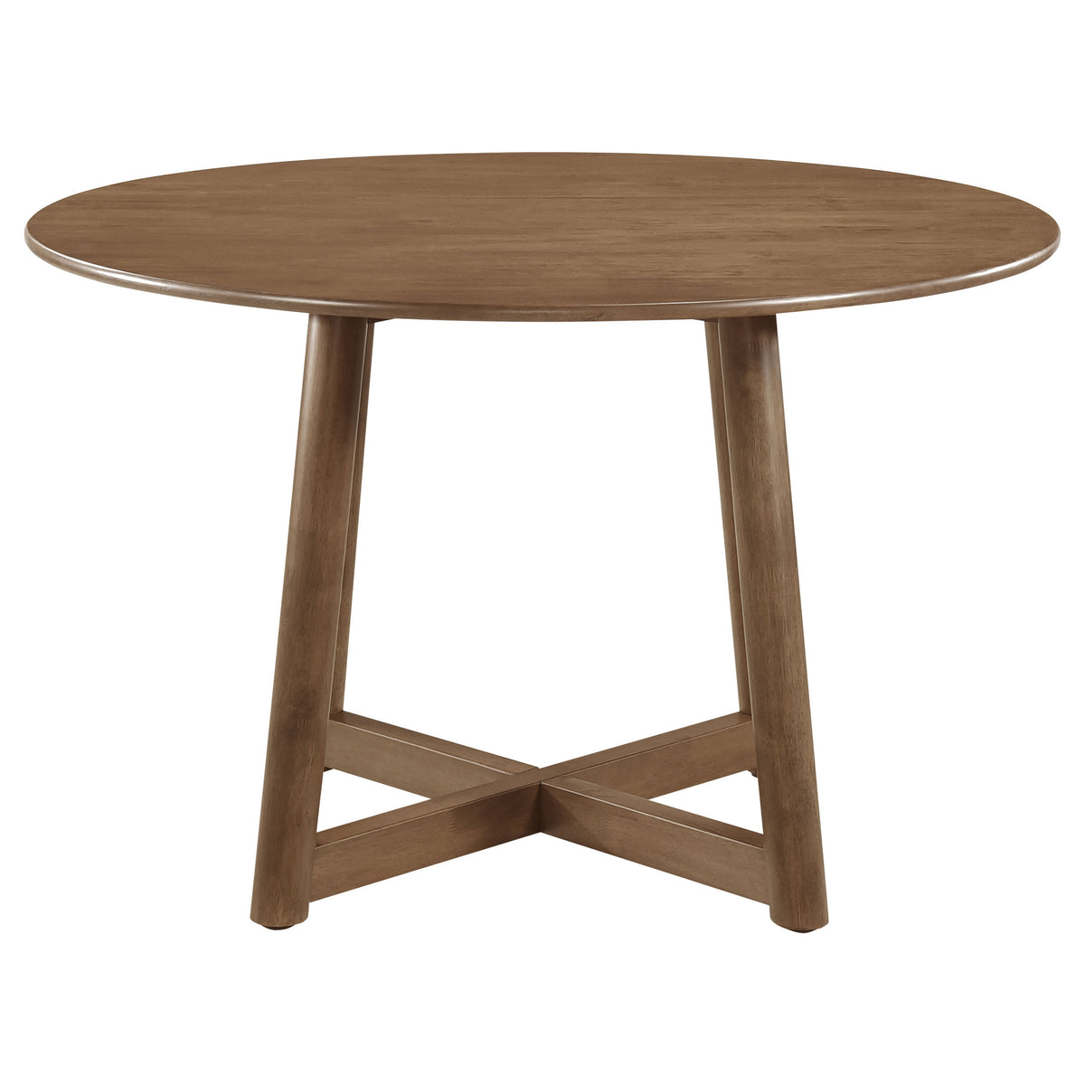 Dinah 5-piece 47-inch Round Dining Set Walnut