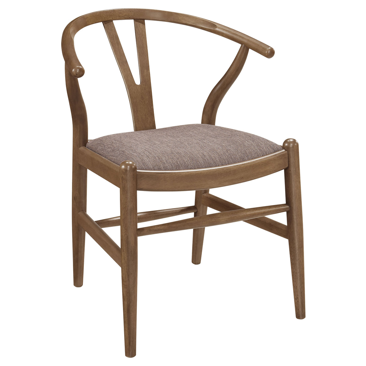 Dinah 5-piece 47-inch Round Dining Set Walnut