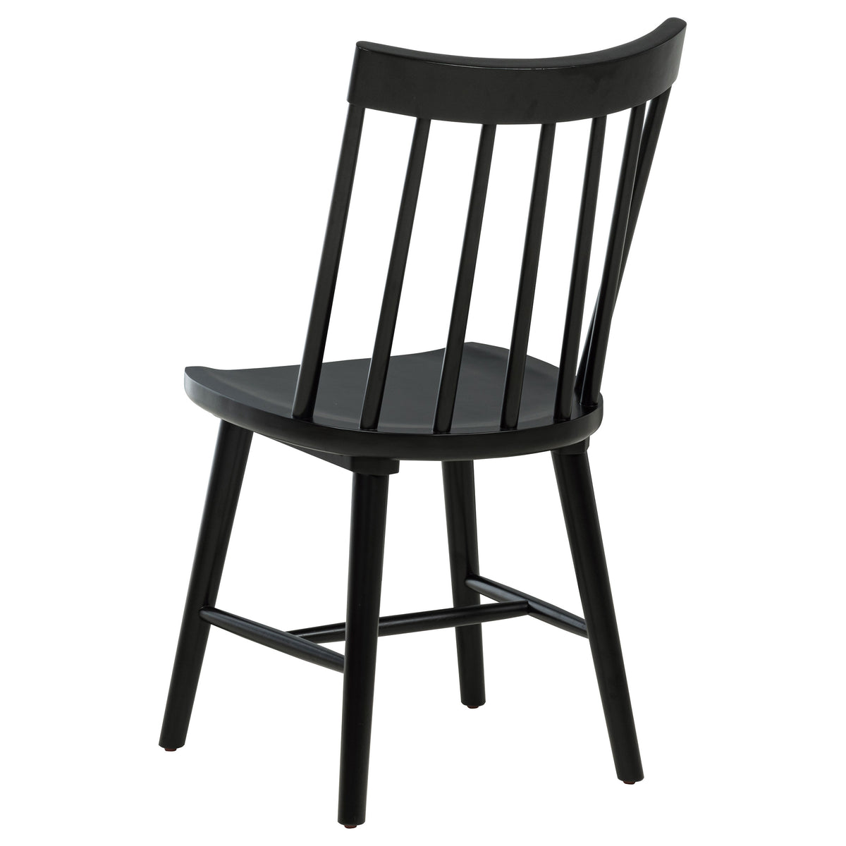 Middleton 6-piece 76-inch Extension Dining Set with Bench and Windsor Chairs Natural and Black