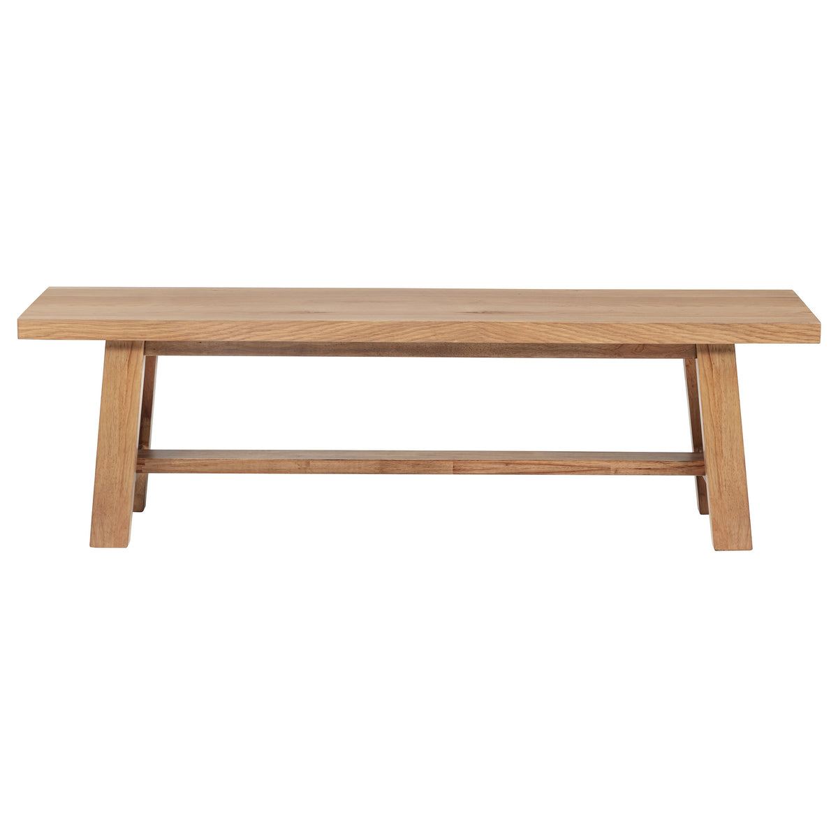 Middleton 6-piece 76-inch Extension Dining Set with Bench and Windsor Chairs Natural