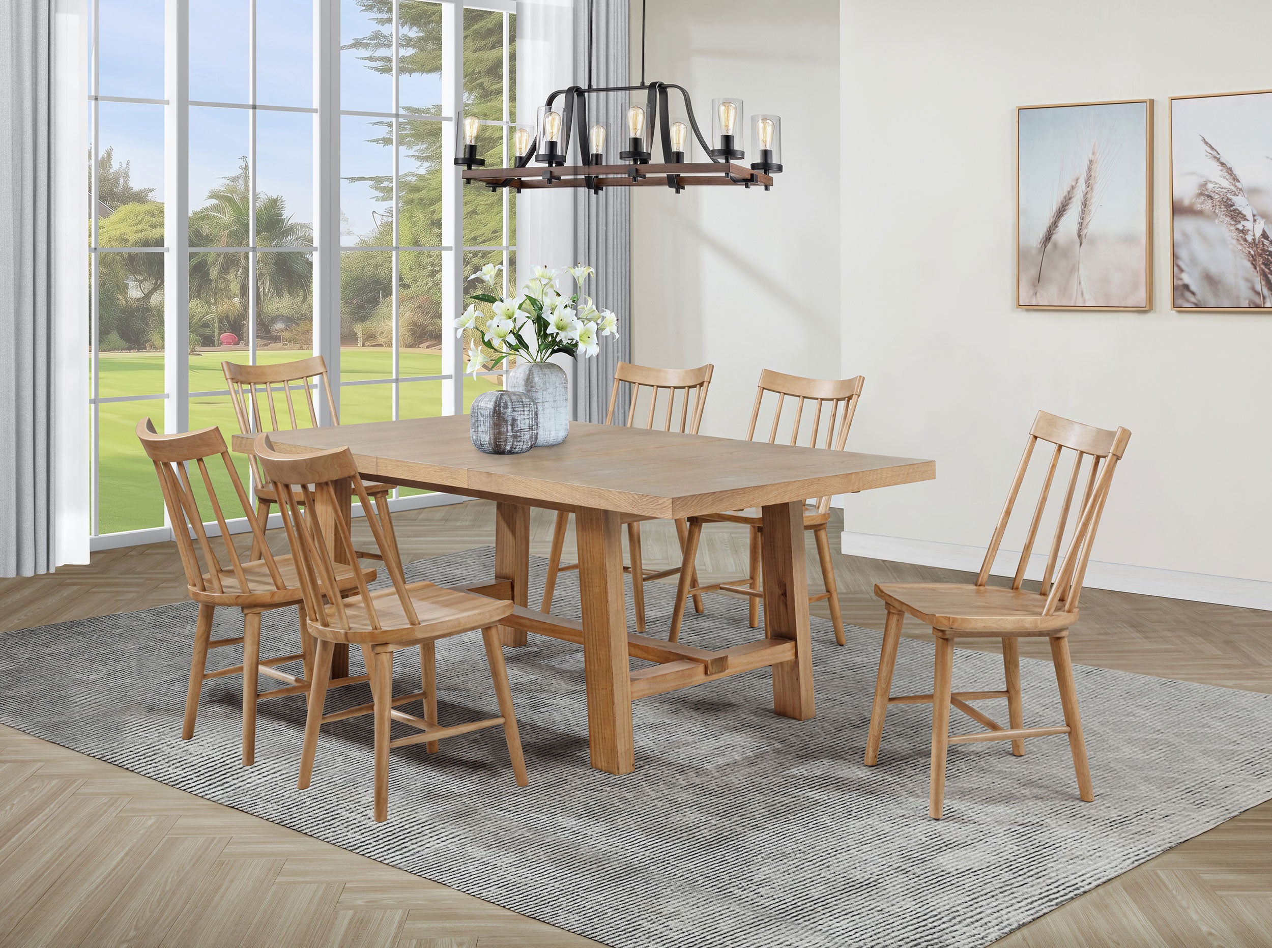 Middleton Extension Leaf Dining Set
