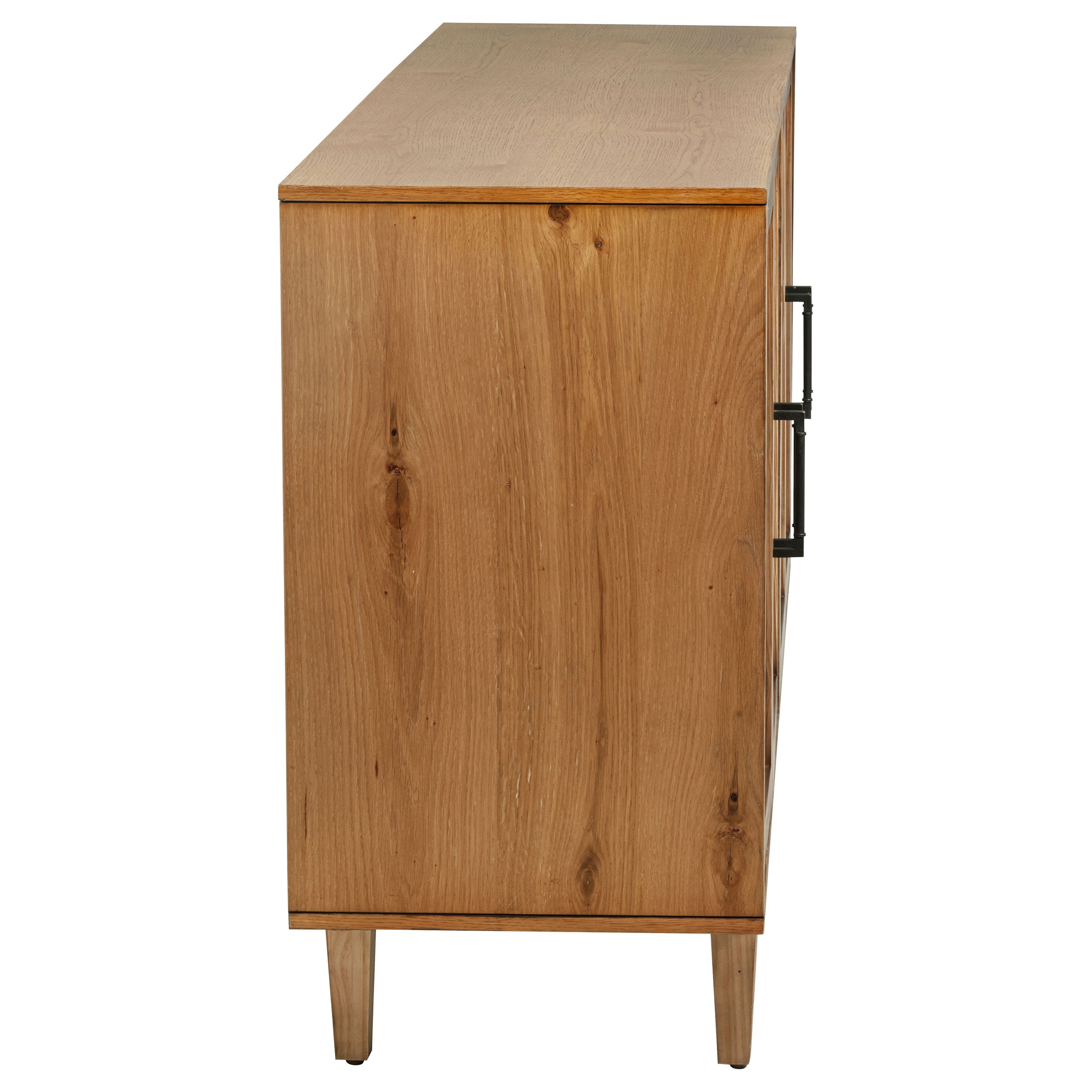 Middleton Extension Leaf Dining Set - Natural / Black