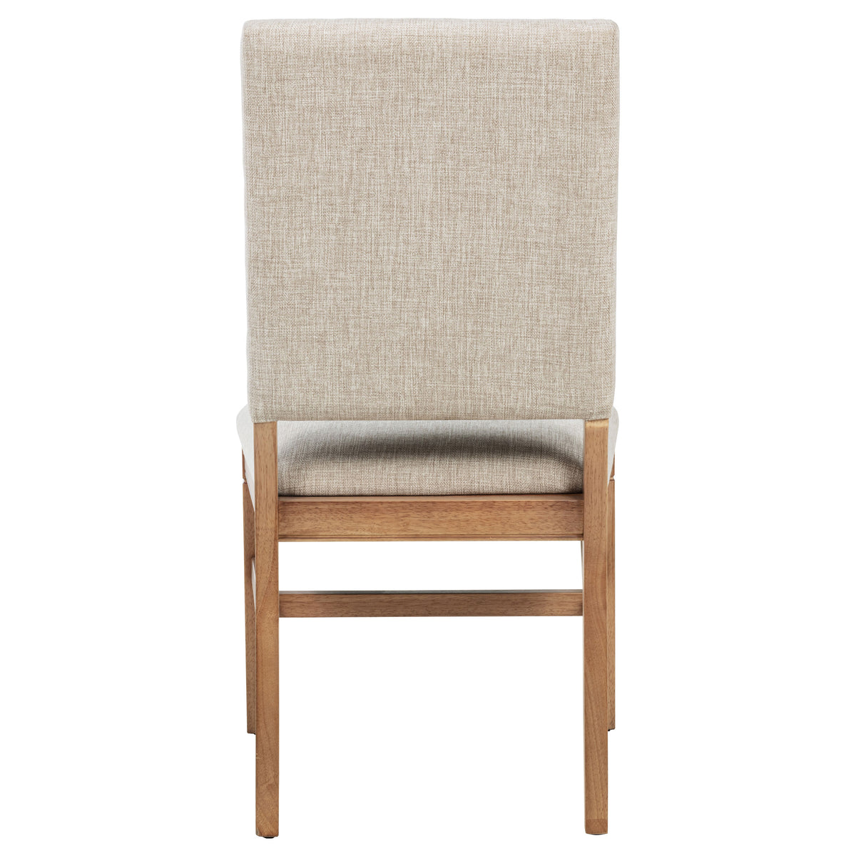 Middleton Upholstered Dining Side Chairs with Nailhead Trim (Set of 2) Beige and Natural