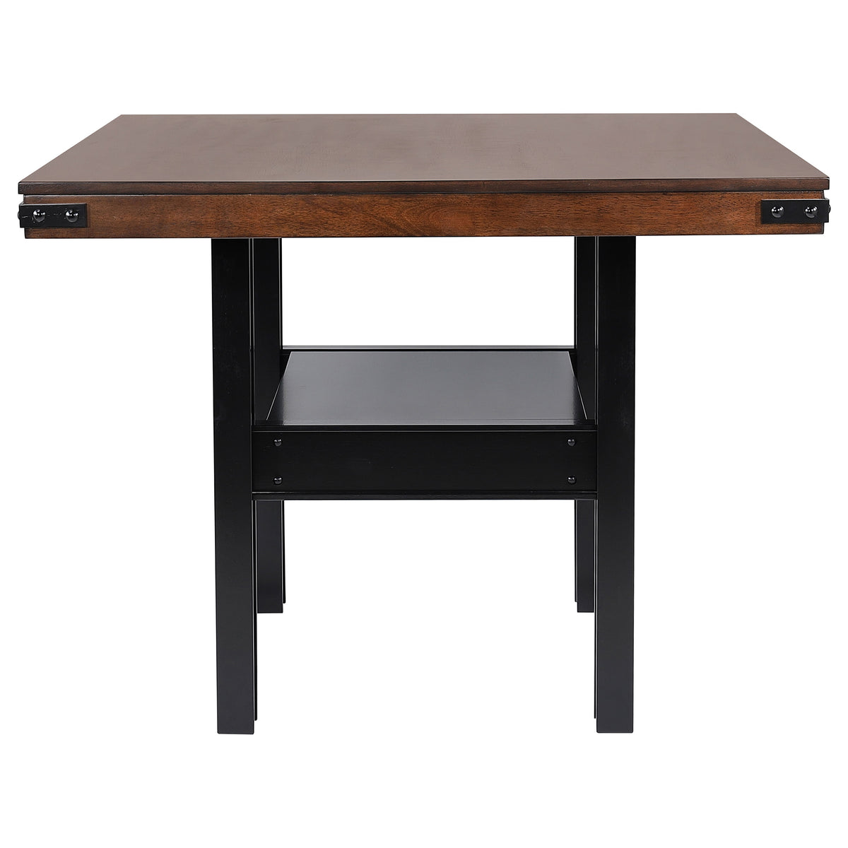 Patterson 7-piece Rectangular Counter Height Dining Set Mango Oak and Beige