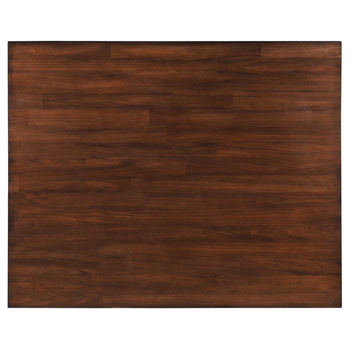 Patterson 60-inch Rectangular Counter Height Dining Table with Shelf Mango Oak and Black