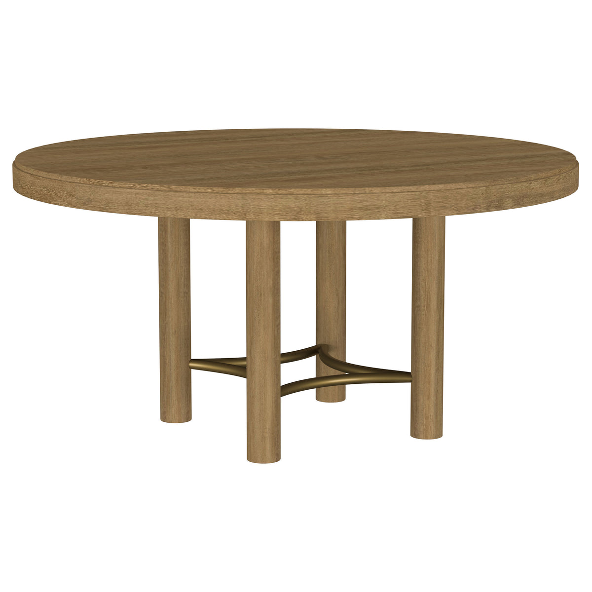 Arini 60-inch Round Dining Table Sand Wash