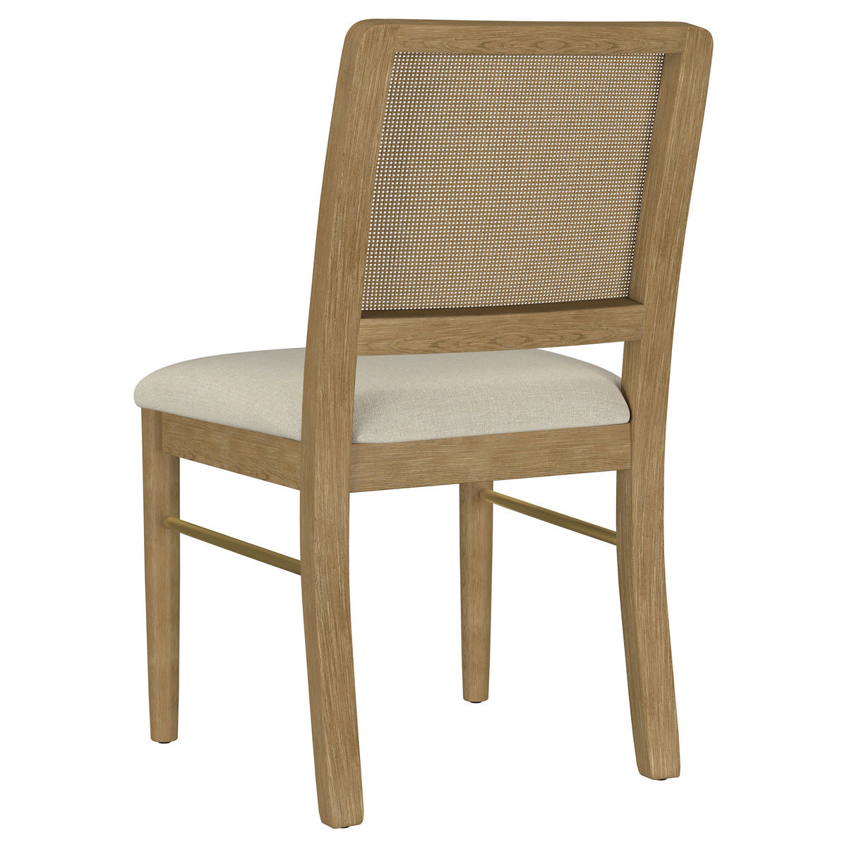 Arini 7-piece Rectangular Extension Dining Set Sand Wash and Cream