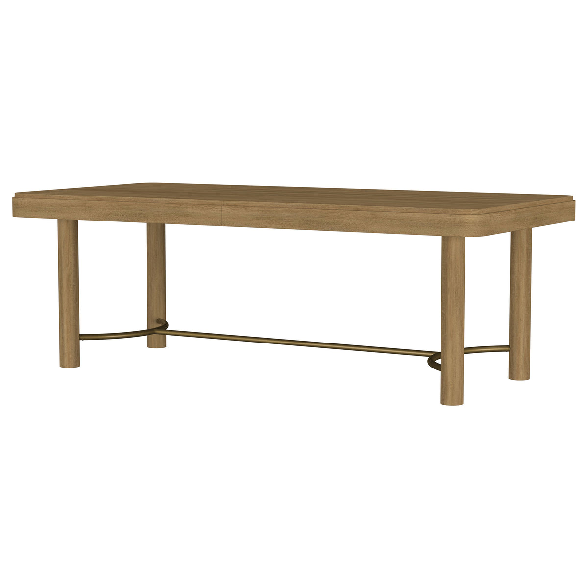 Arini Rectangular Extension Dining Table with Leaf Sand Wash