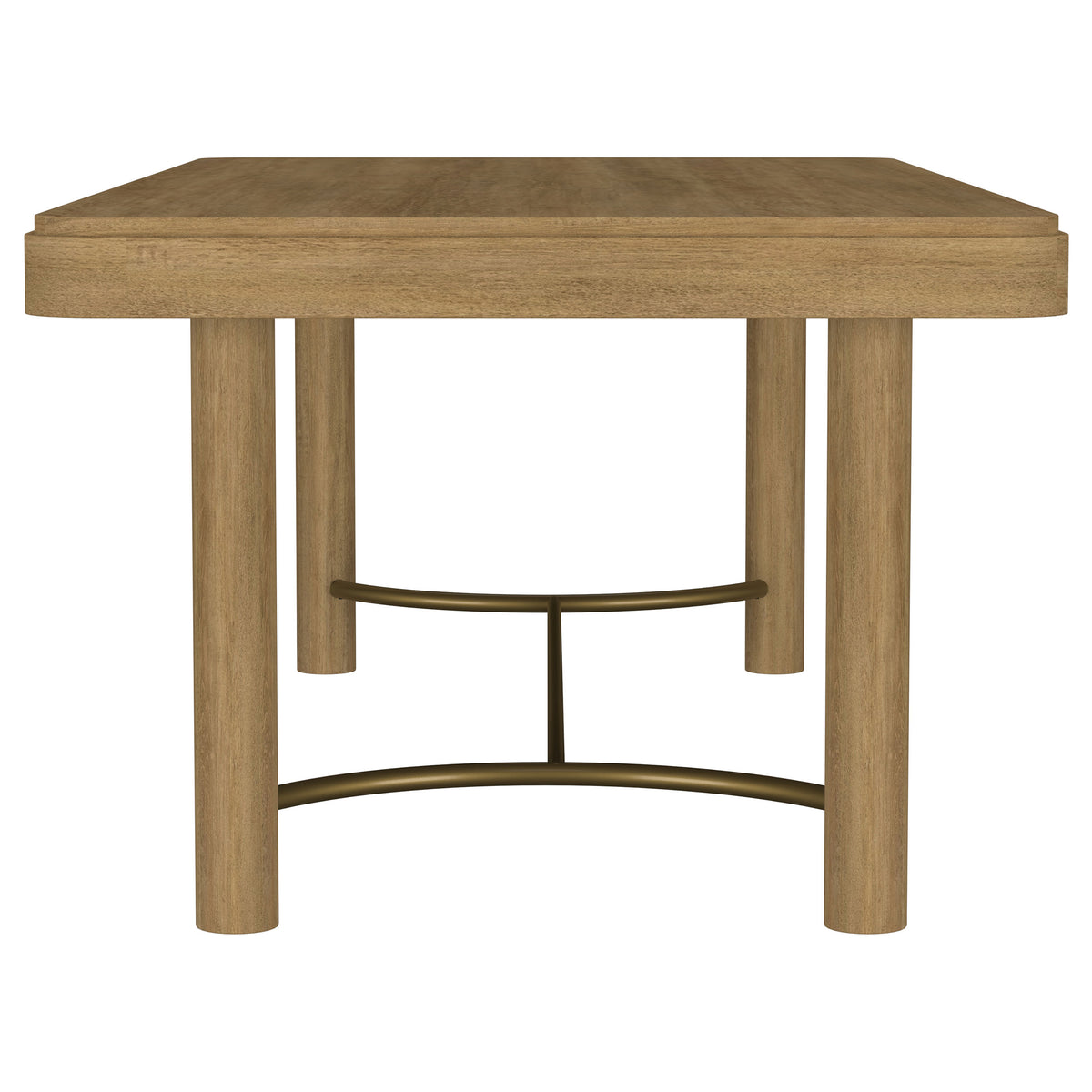 Arini Rectangular Extension Dining Table with Leaf Sand Wash