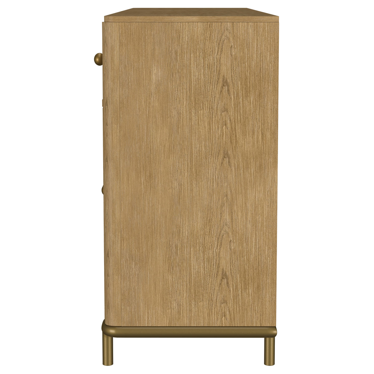 Arini 2-drawer Cane Door Sideboard Sand Wash