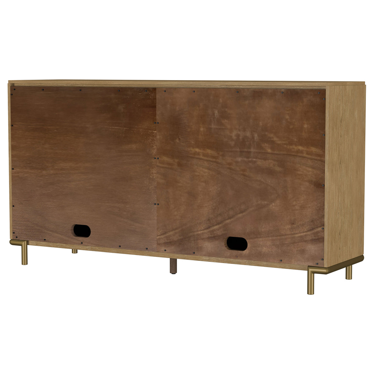 Arini 2-drawer Cane Door Sideboard Sand Wash