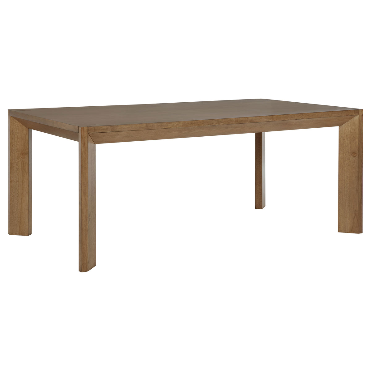 Bruner 72-inch Rectangular Dining Table Natural Brown