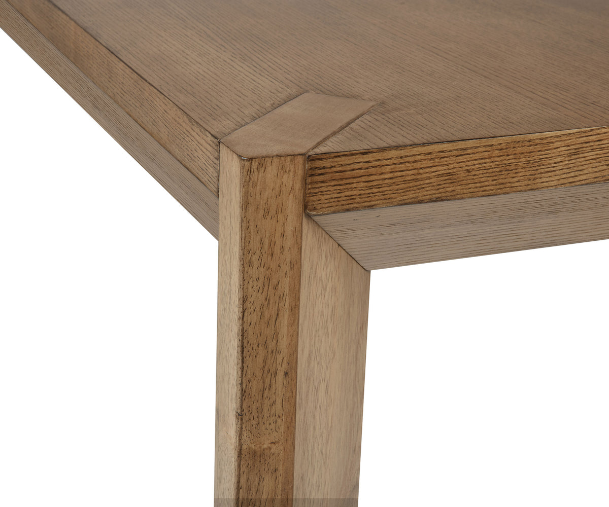Bruner 72-inch Rectangular Dining Table Natural Brown