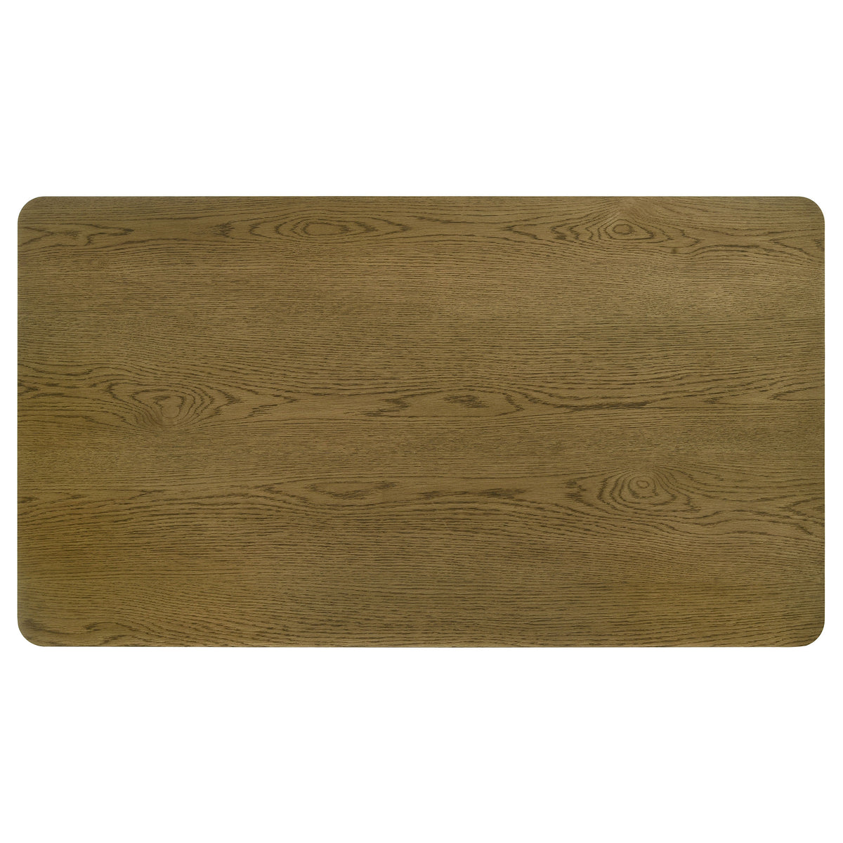 Castlewood 5-piece 71-inch Rectangular Dining Set Brown Oak and Light Tan