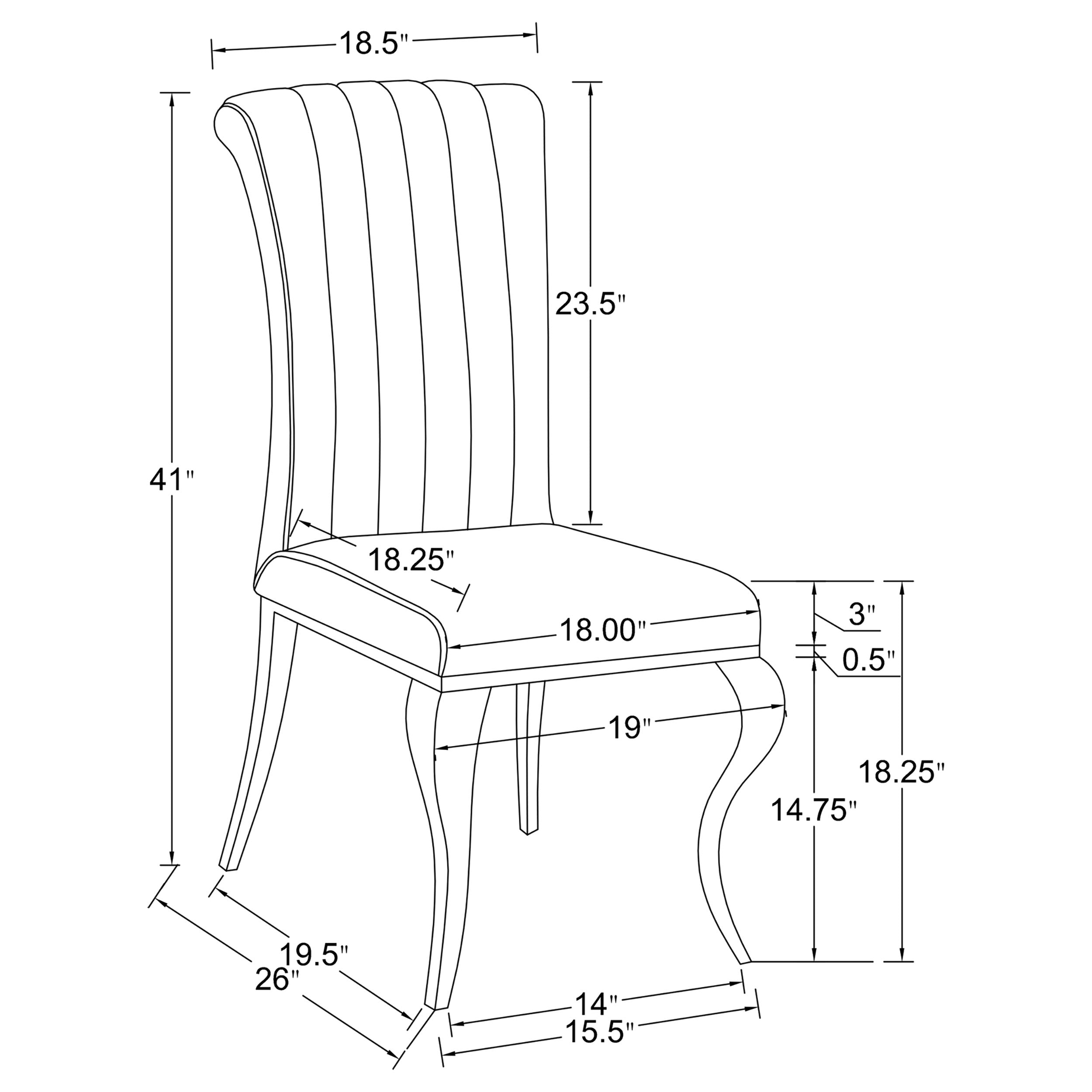 Carone 81-inch Rectangular White Glass Dining Set
