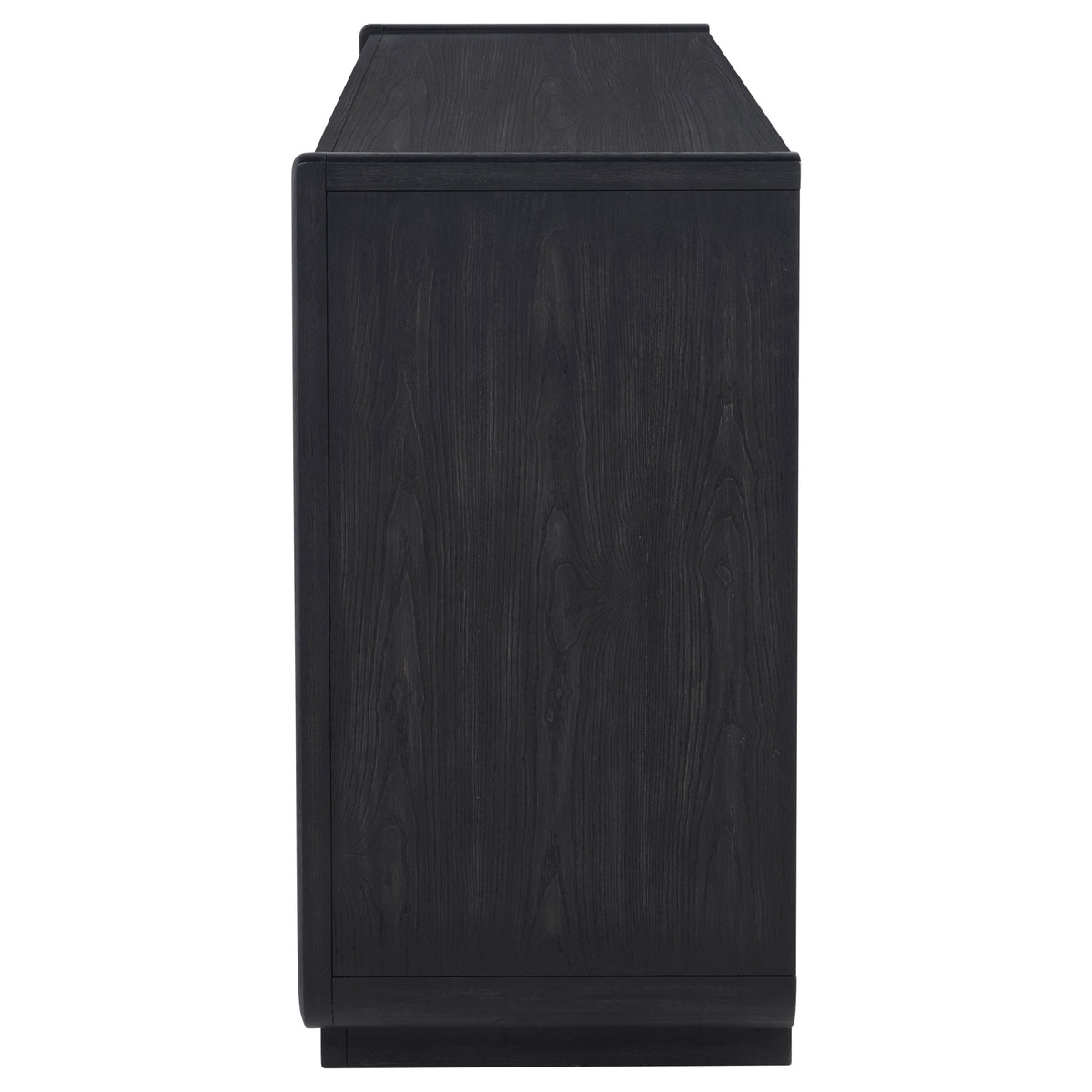 Leandro 2-drawer Sideboard Burnished Black