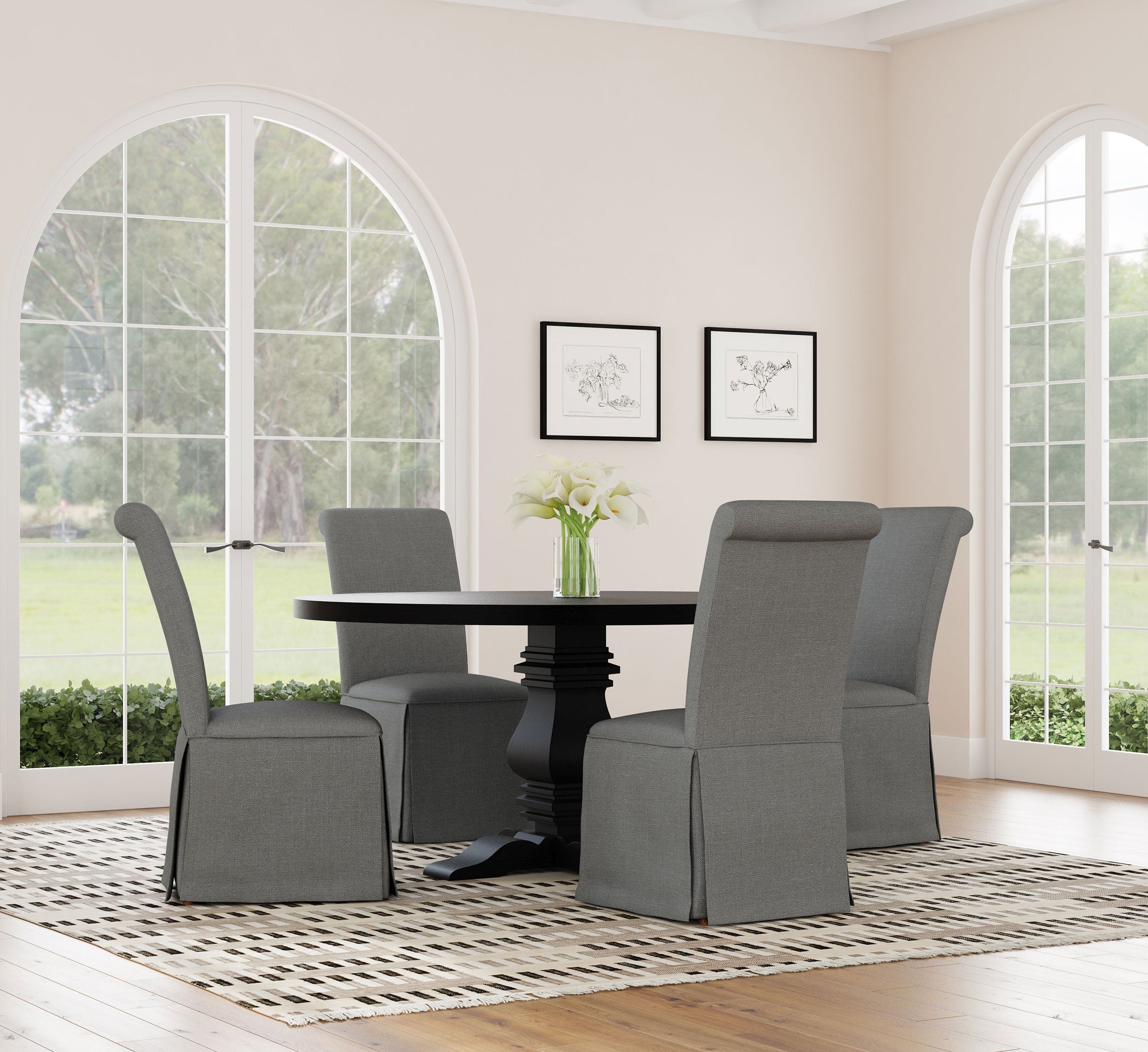 Florence Round Dining Table