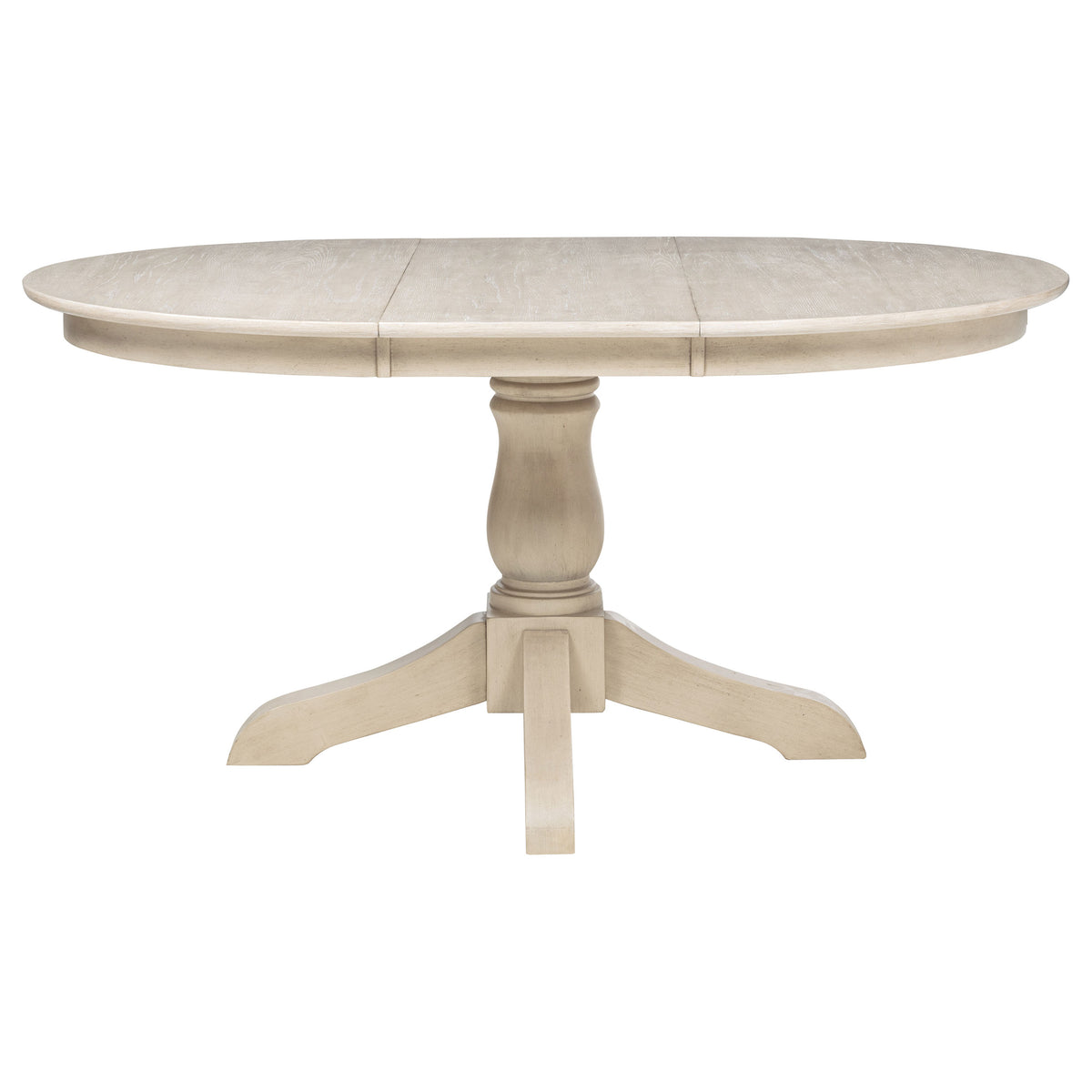 Orrison 5-piece Round to Oval Extension Pedestal Dining Set Linen