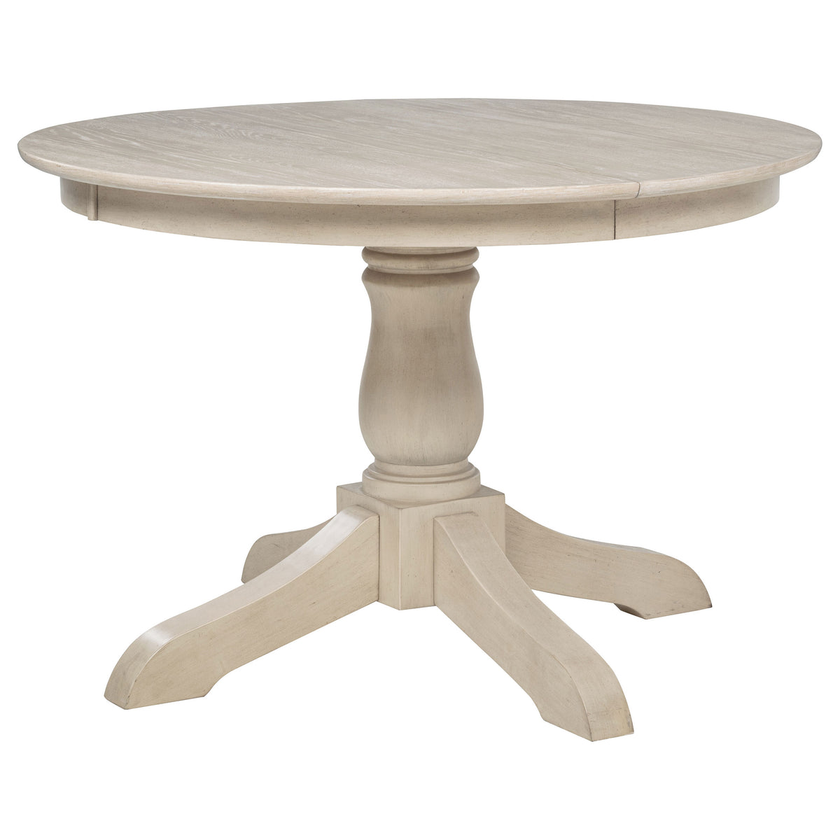 Orrison 7-piece Round to Oval Extension Pedestal Dining Set Linen