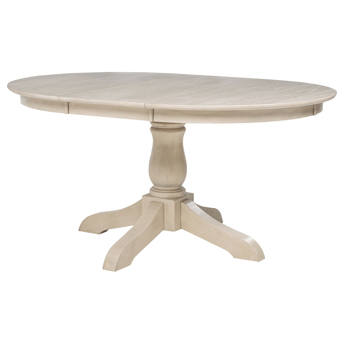 Orrison 7-piece Round to Oval Extension Pedestal Dining Set Linen