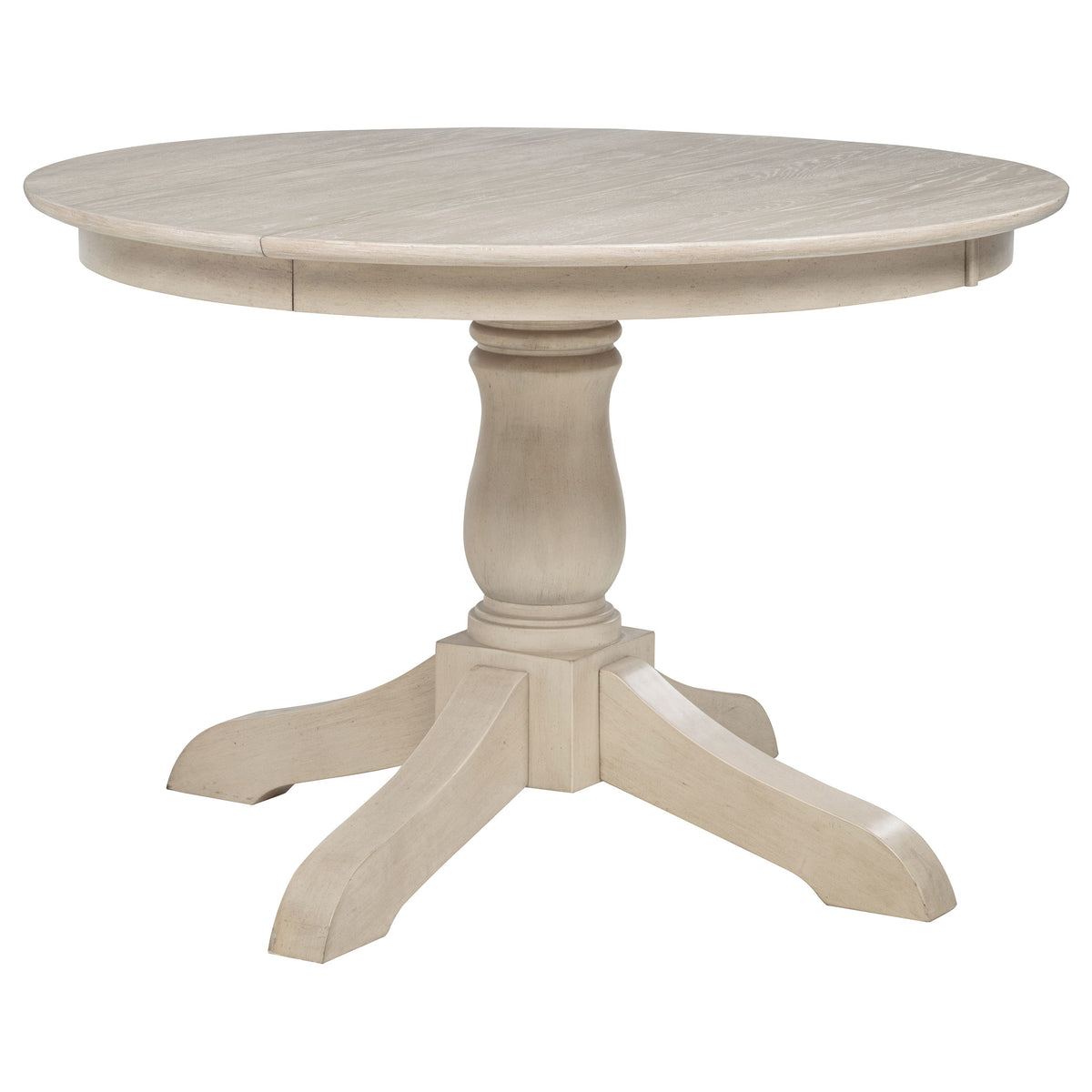Orrison 7-piece Round to Oval Extension Pedestal Dining Set Linen