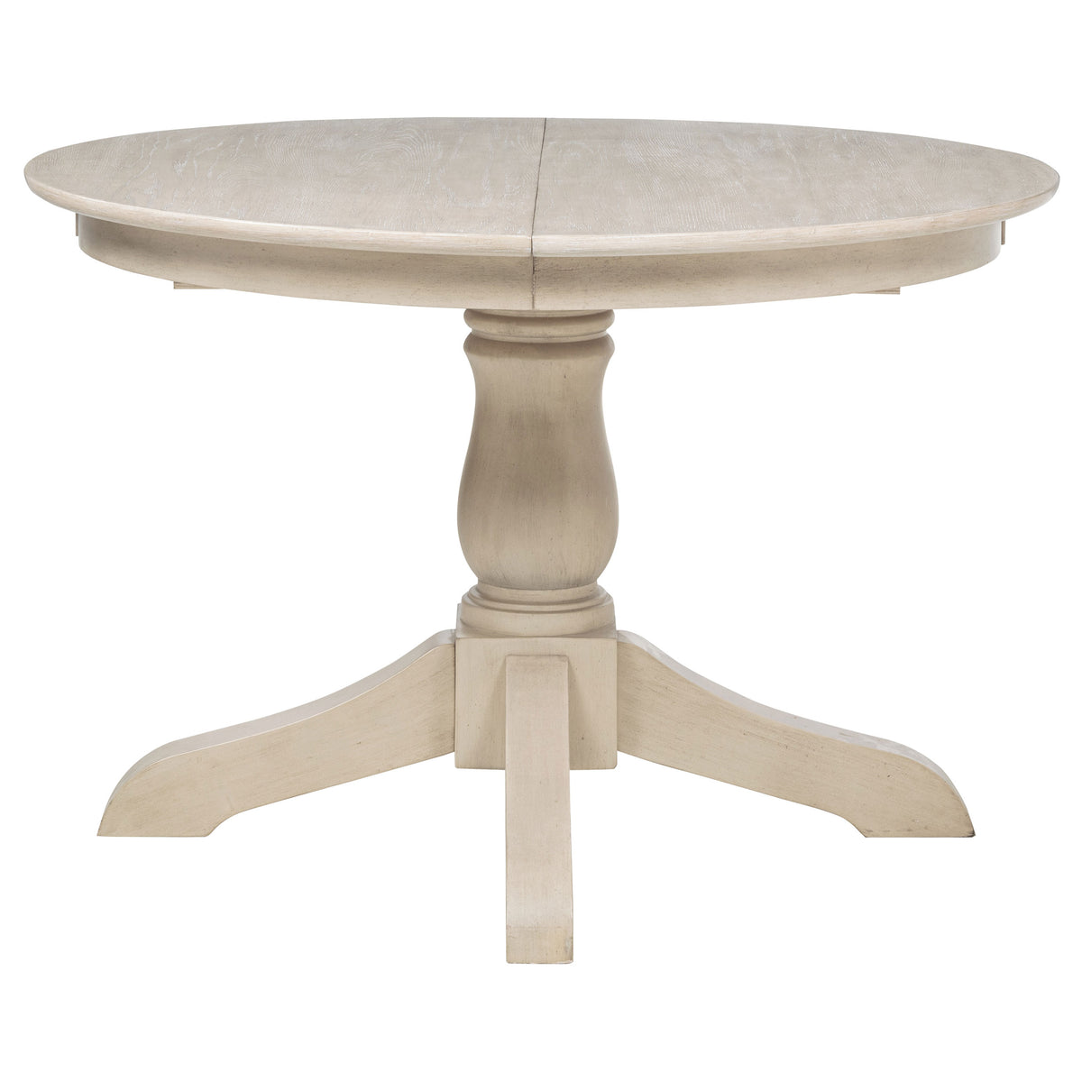 Orrison 45 to 62-inch Round to Oval Extension Pedestal Dining Table Linen