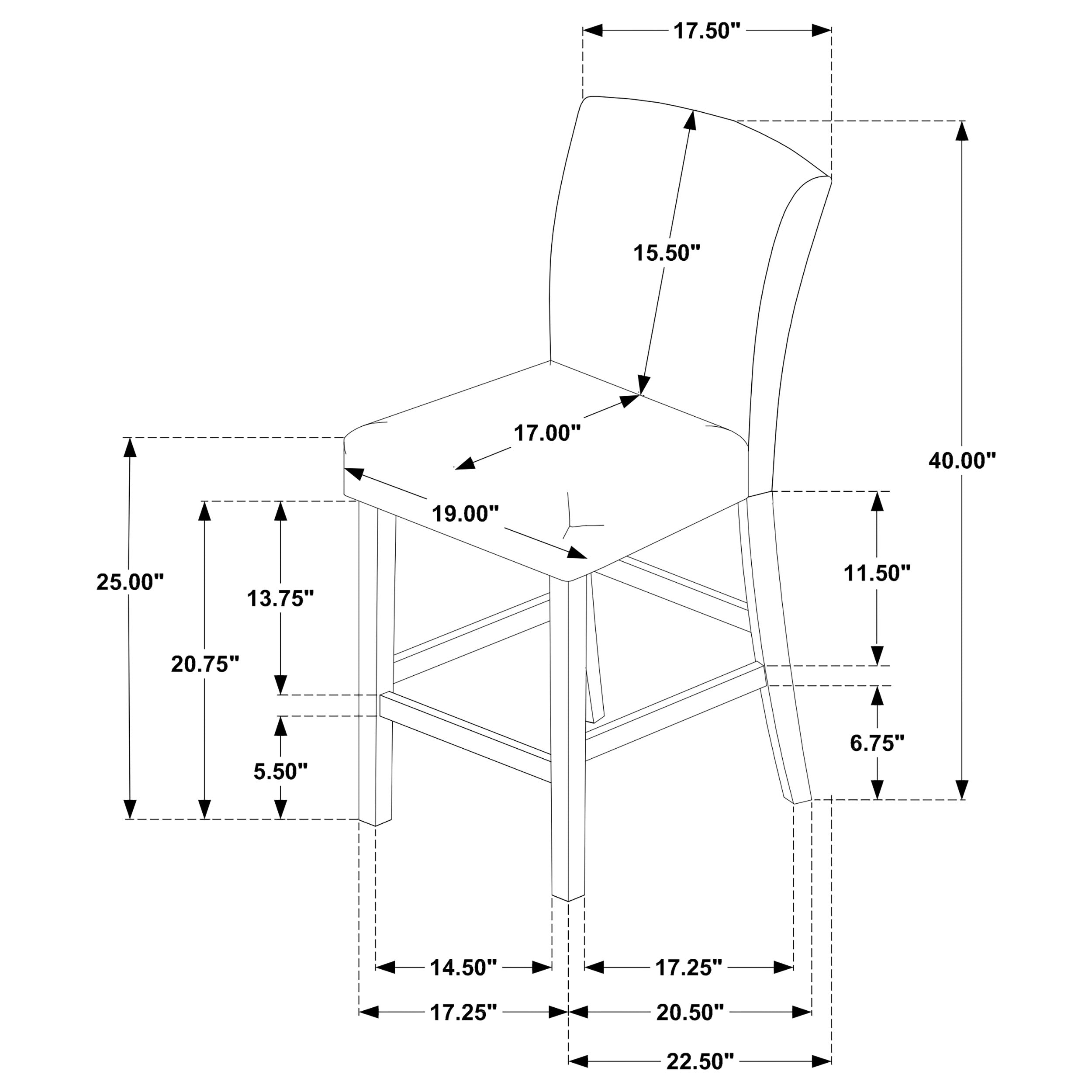 Alba Counter Chair