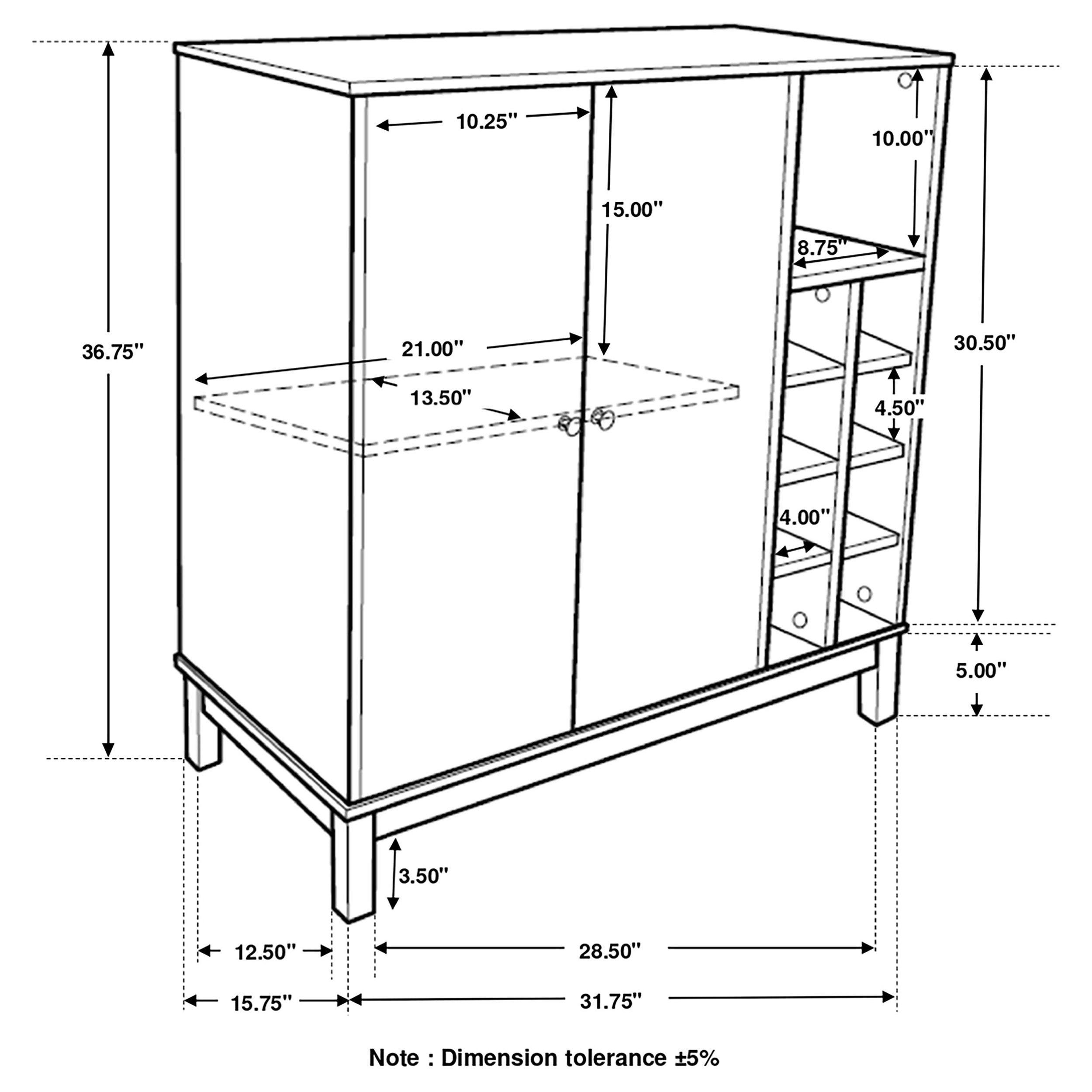 Cheyenne Wine Cabinet