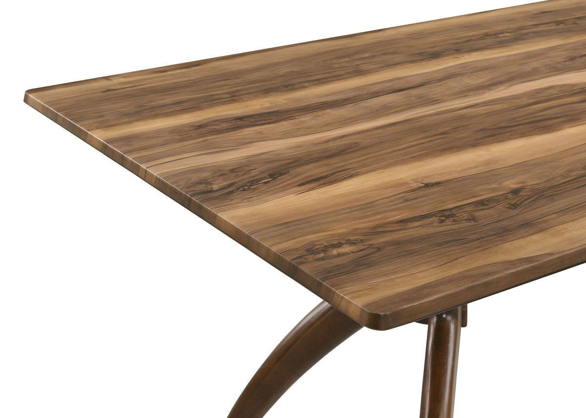 Randolph 79-inch Smart Top Rectangular Trestle Dining Table Sheesham and Brown