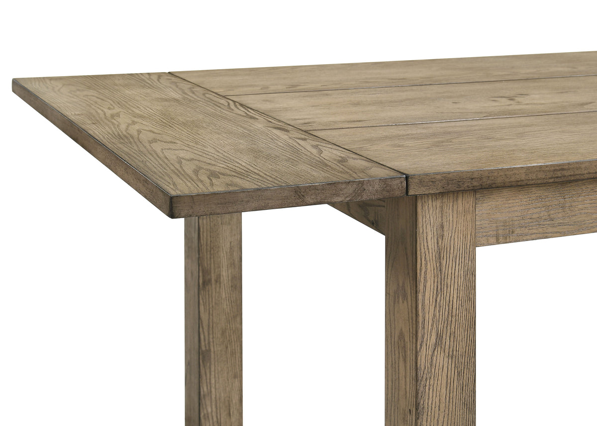 Cardova 6-piece Draw Leaf Extension Dining Set with Bench Vineyard Oak
