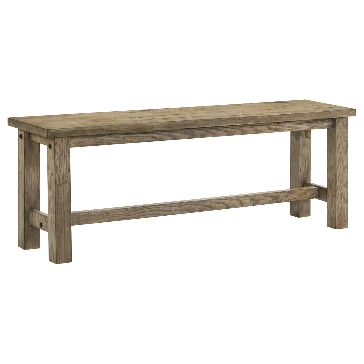Cardova 6-piece Draw Leaf Extension Dining Set with Bench Vineyard Oak