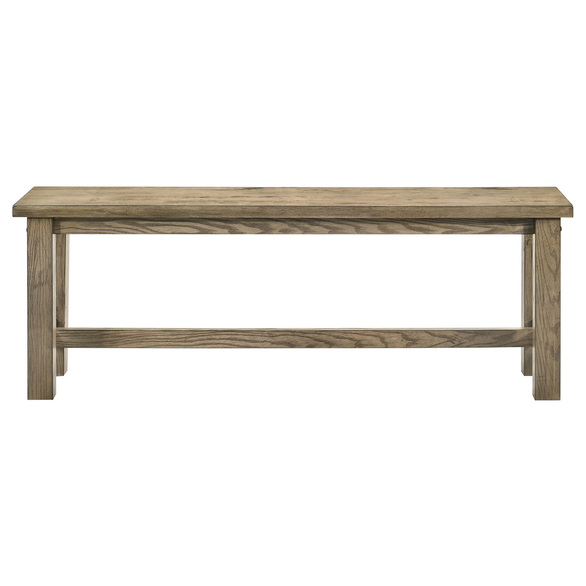 Cardova 6-piece Draw Leaf Extension Dining Set with Bench Vineyard Oak