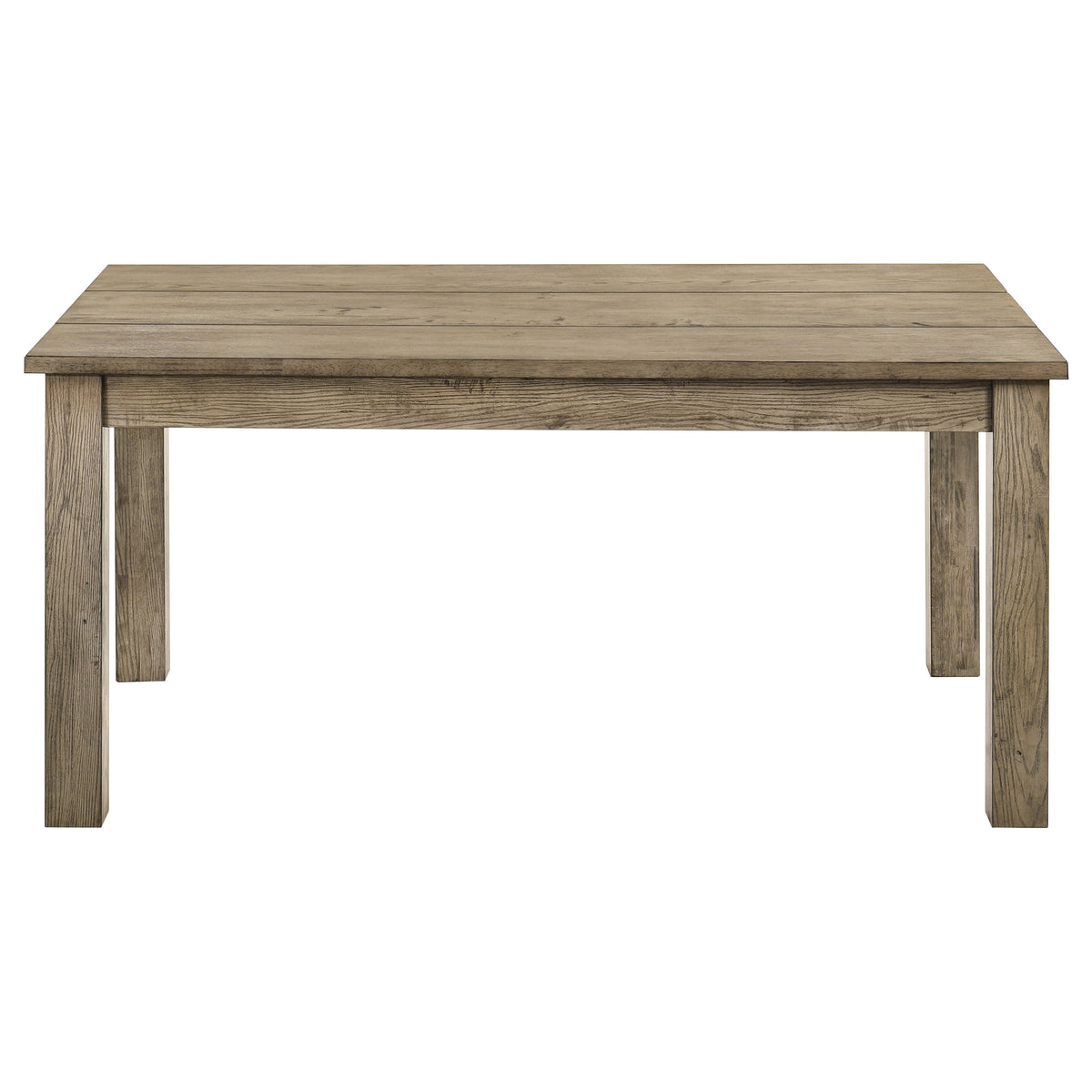 Cardova 63 to 87-inch Solid Wood Draw Leaf Extension Dining Table Vineyard Oak